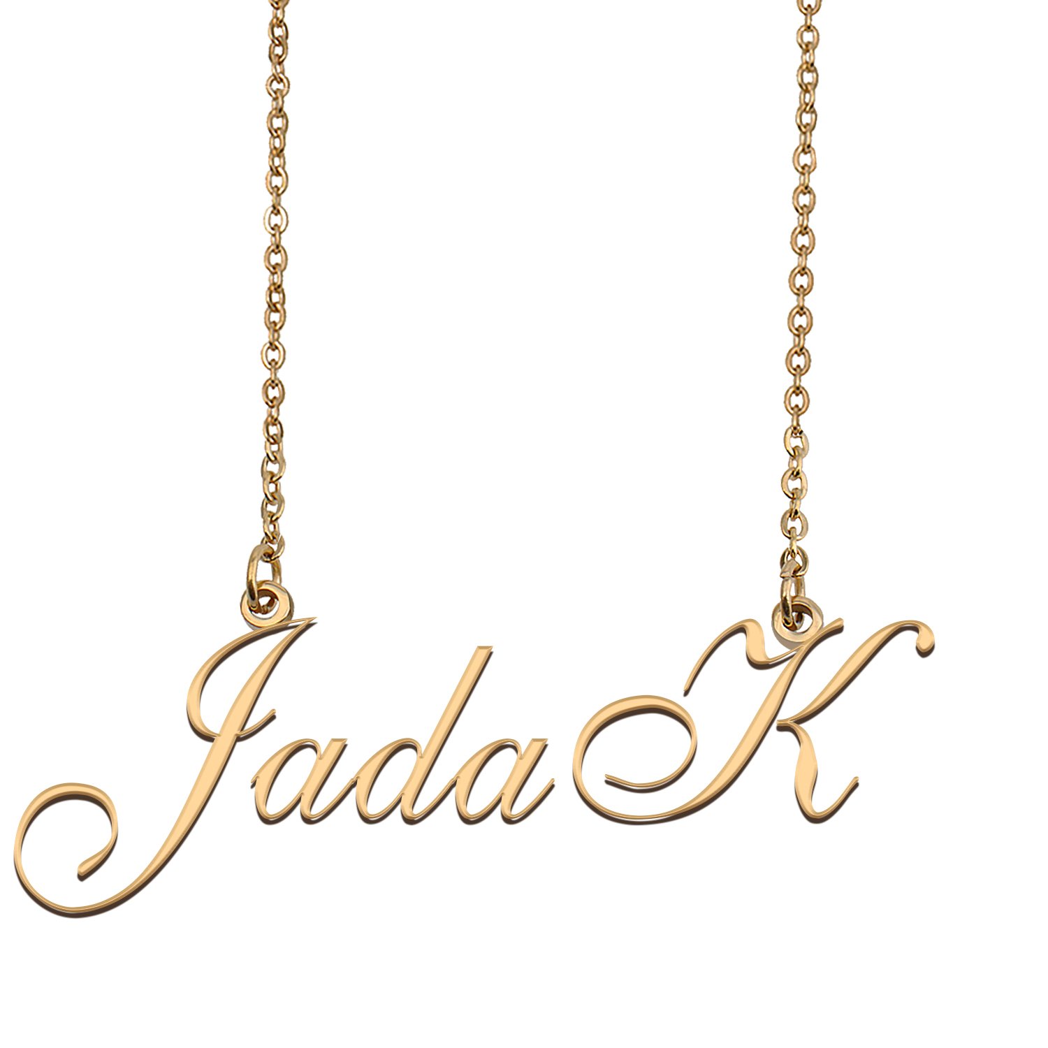 Personalized Custom 18k Gold Plated Any Name Necklace for Women Mackenzie