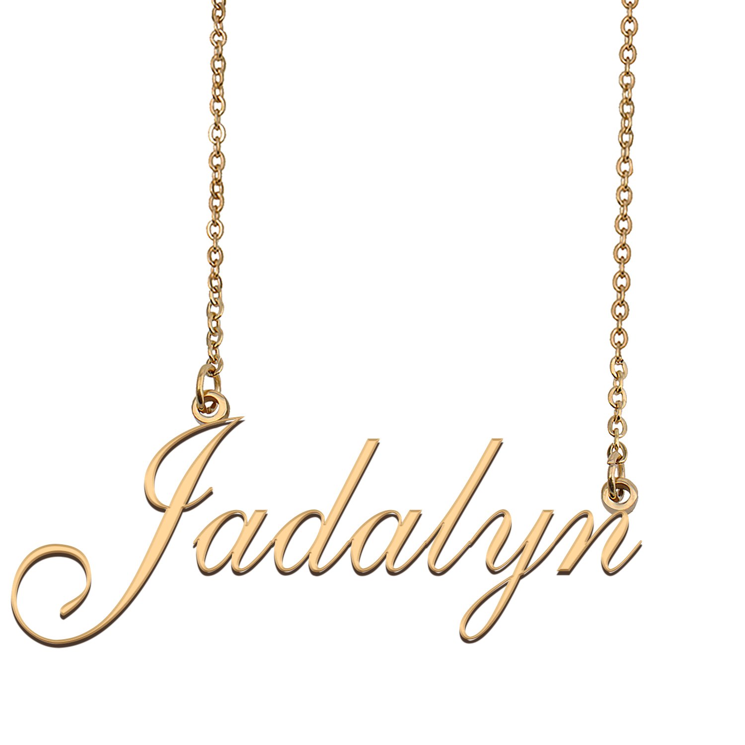 Personalized Custom 18k Gold Plated Any Name Necklace for Women Mackenzy