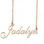 Personalized Custom 18k Gold Plated Any Name Necklace for Women Mackenzy
