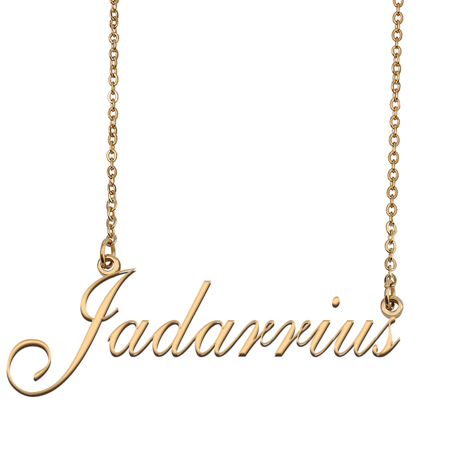 Personalized Custom 18k Gold Plated Any Name Necklace for Women Macy