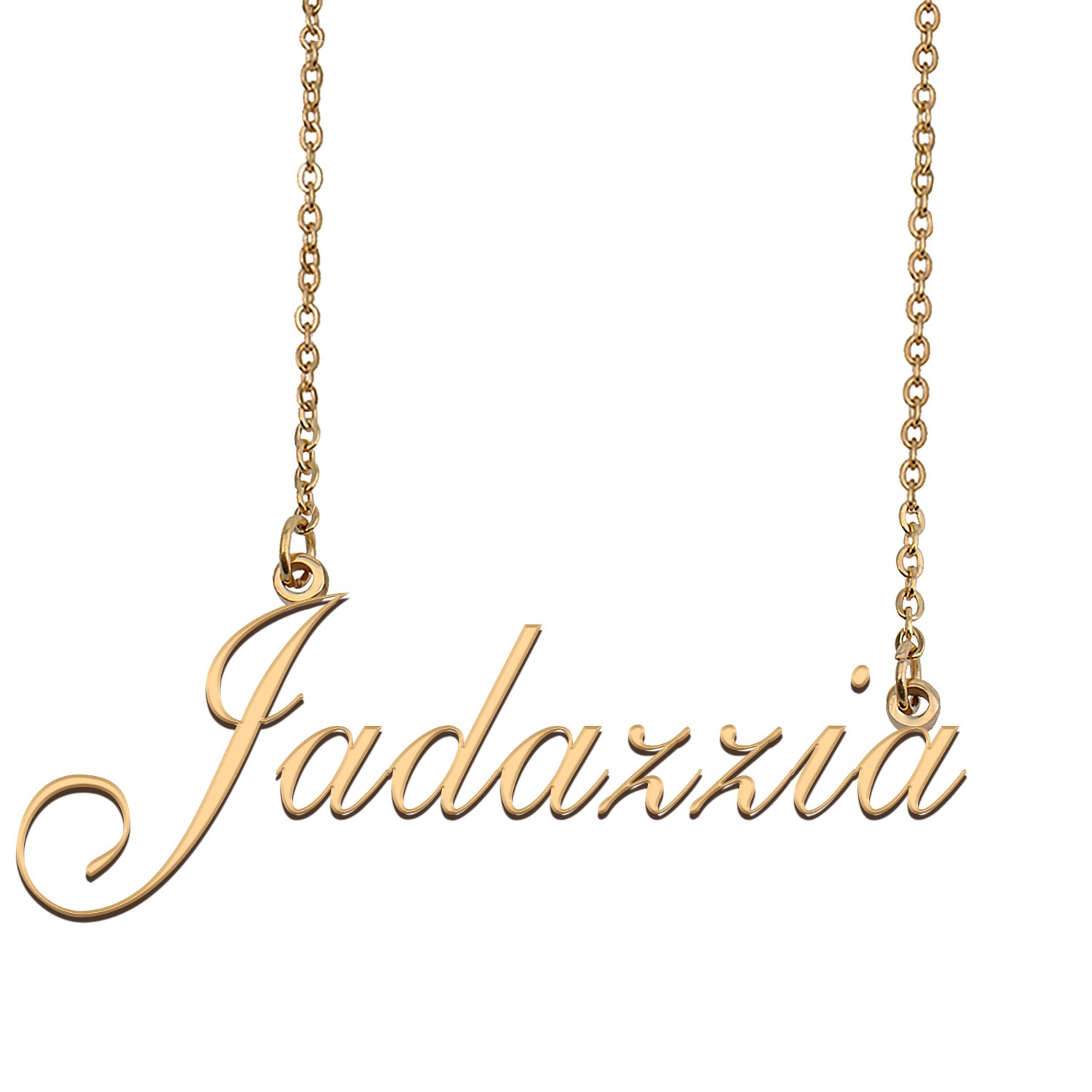 Personalized Custom 18k Gold Plated Any Name Necklace for Women Madam