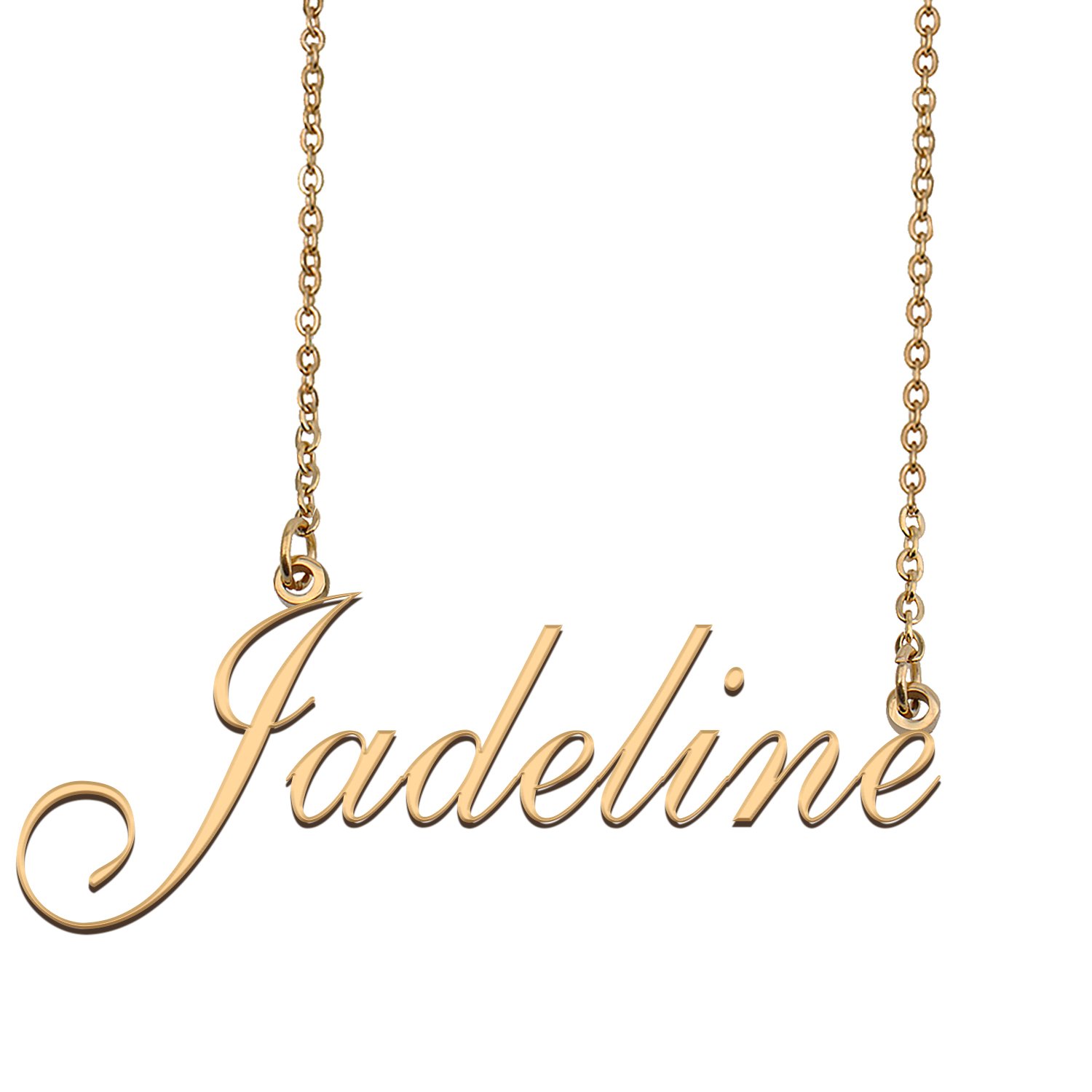 Personalized Custom 18k Gold Plated Any Name Necklace for Women Maddi