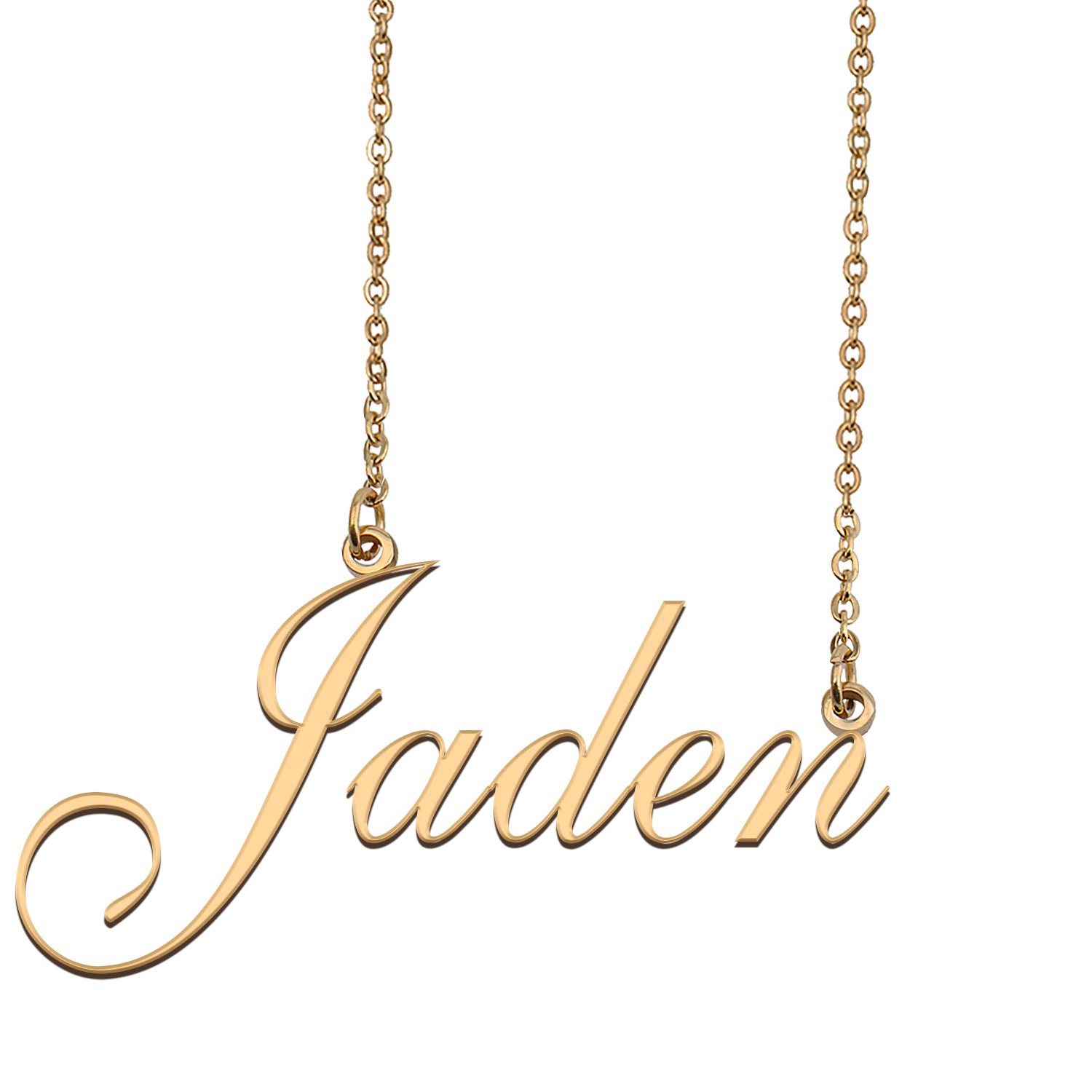 Personalized Custom 18k Gold Plated Any Name Necklace for Women Maddog