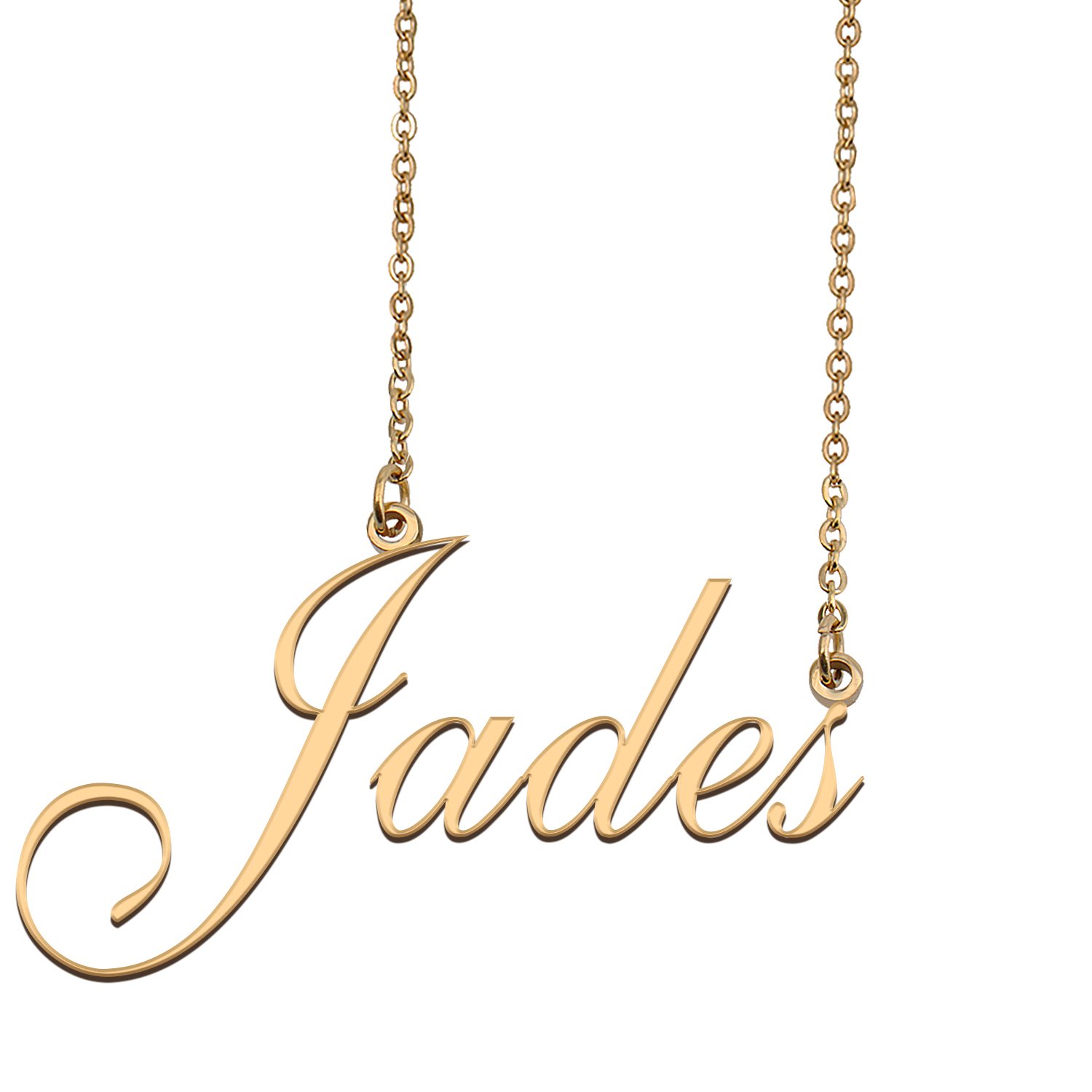 Personalized Custom 18k Gold Plated Any Name Necklace for Women Maddox