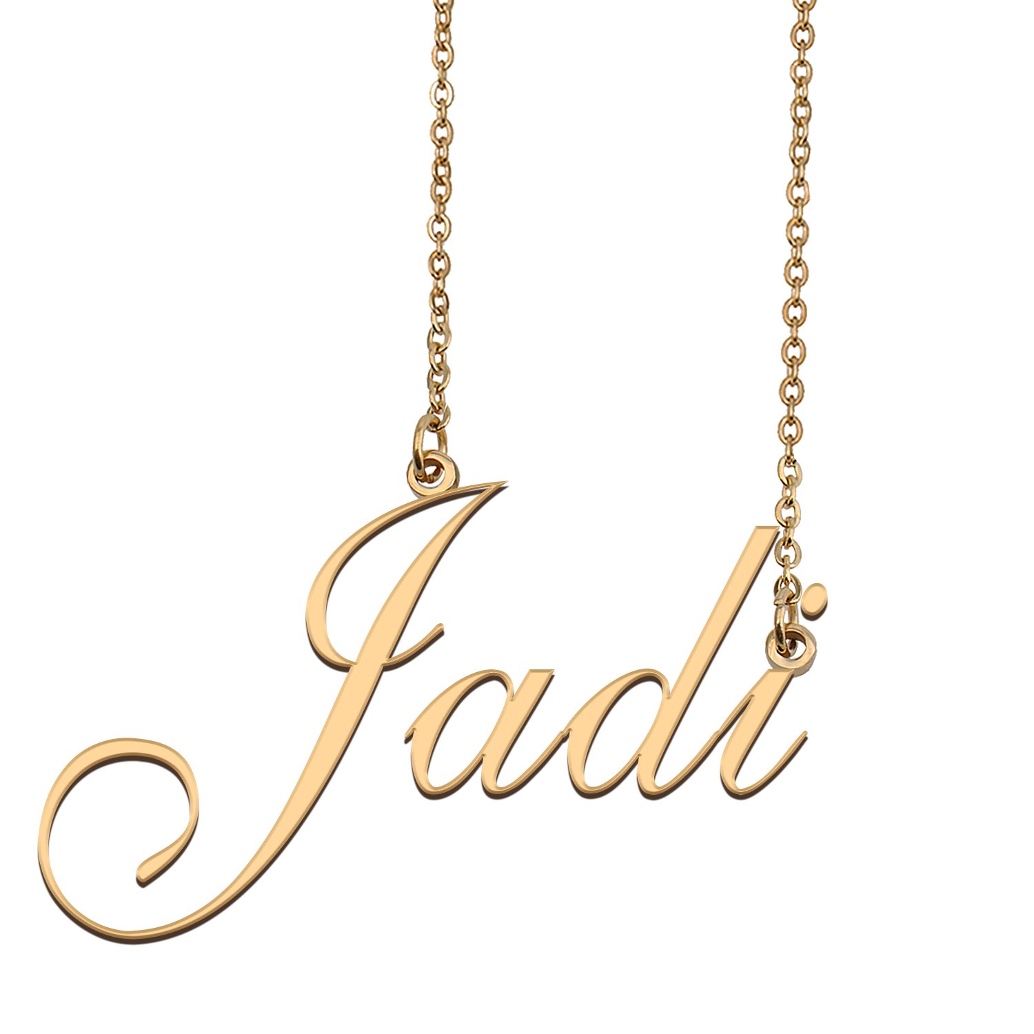 Personalized Custom 18k Gold Plated Any Name Necklace for Women Maddy