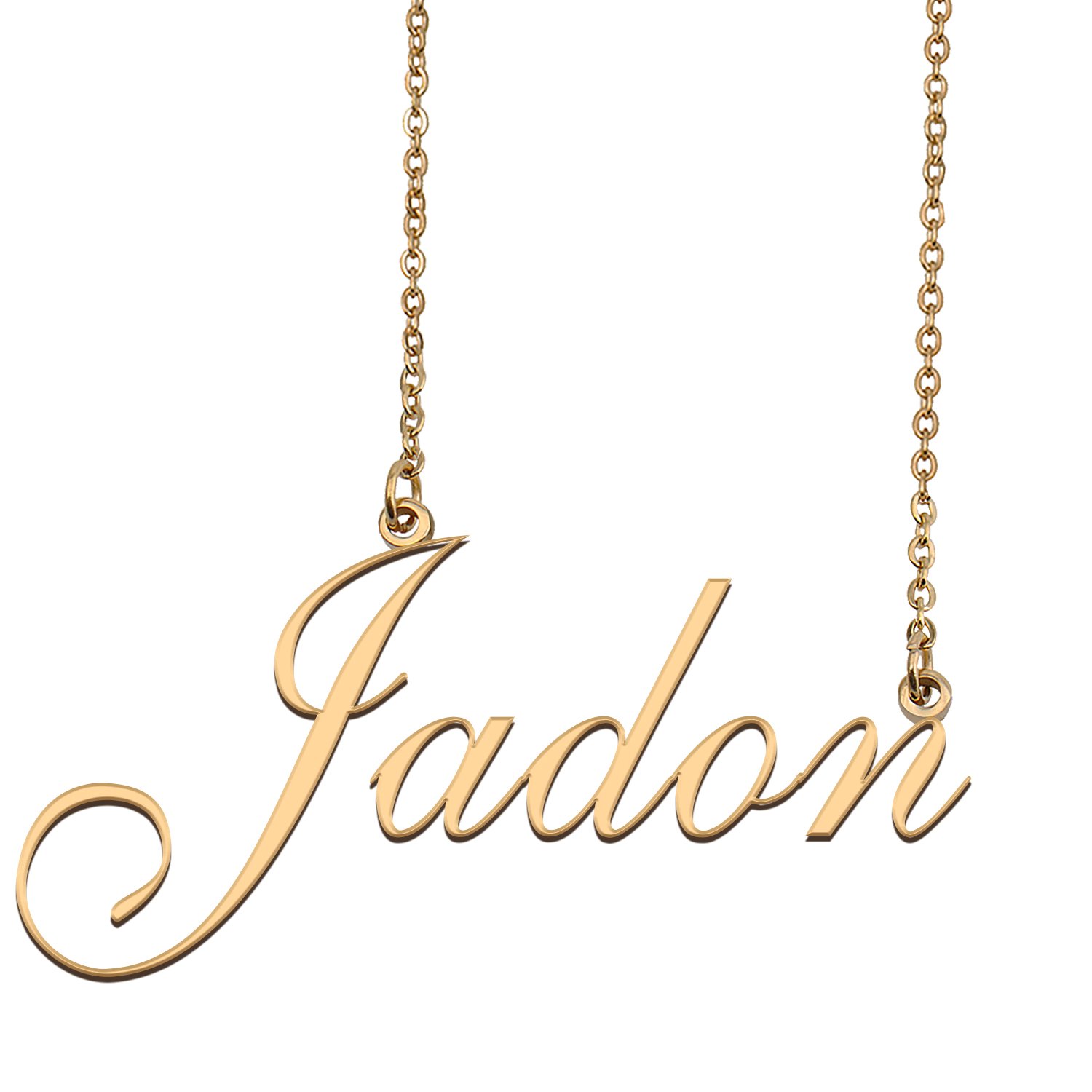 Personalized Custom 18k Gold Plated Any Name Necklace for Women Madeleine
