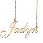 Personalized Custom 18k Gold Plated Any Name Necklace for Women Madeline