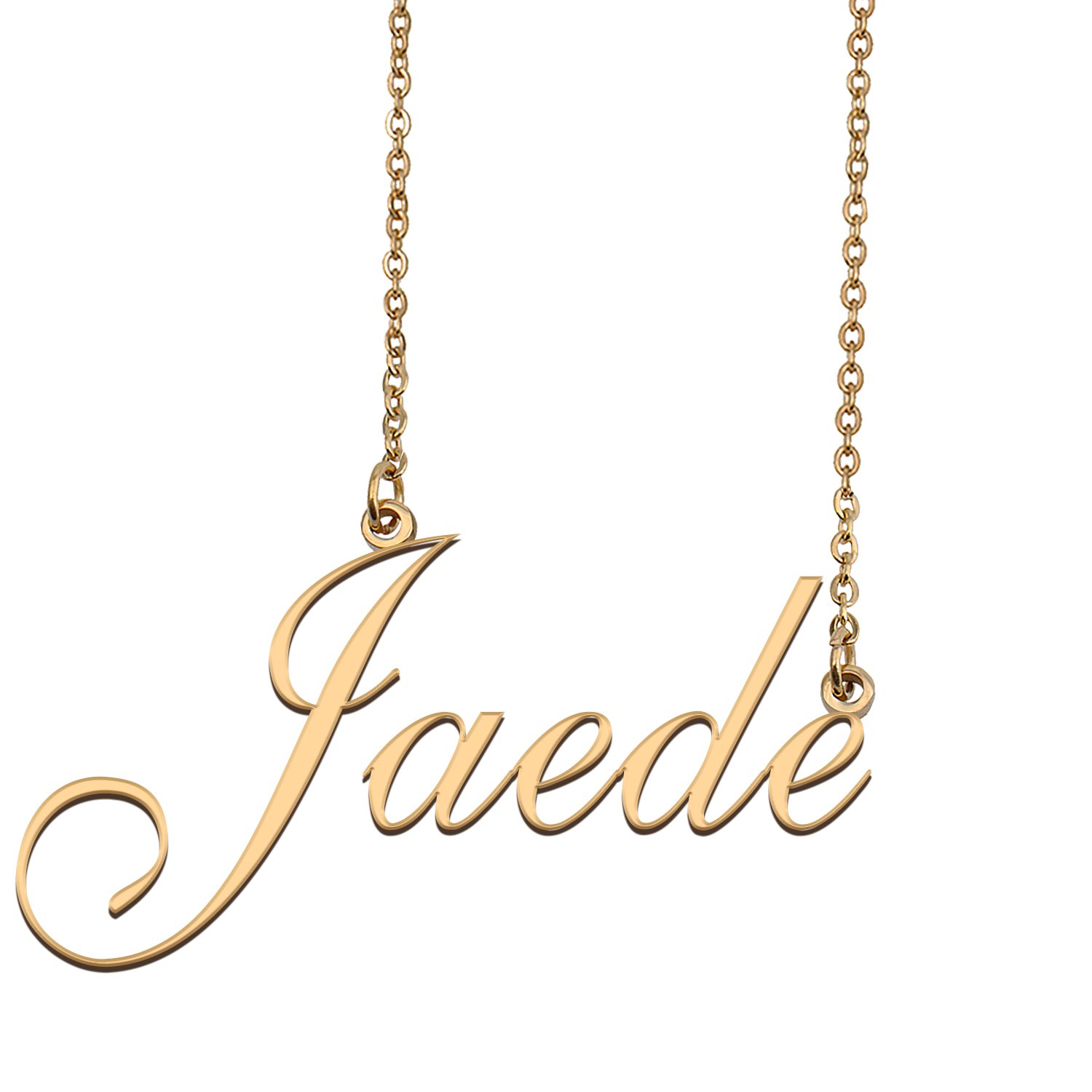 Personalized Custom 18k Gold Plated Any Name Necklace for Women Madelynn