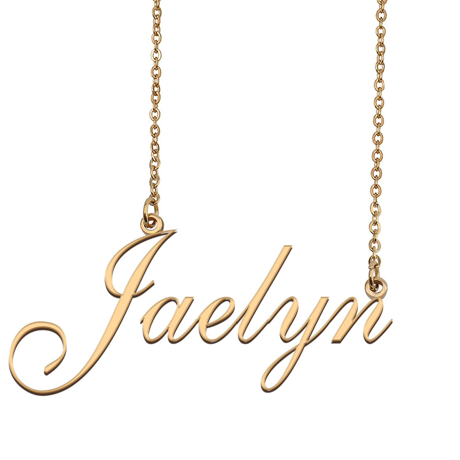 Personalized Custom 18k Gold Plated Any Name Necklace for Women Madigan