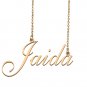 Personalized Custom 18k Gold Plated Any Name Necklace for Women Magnum