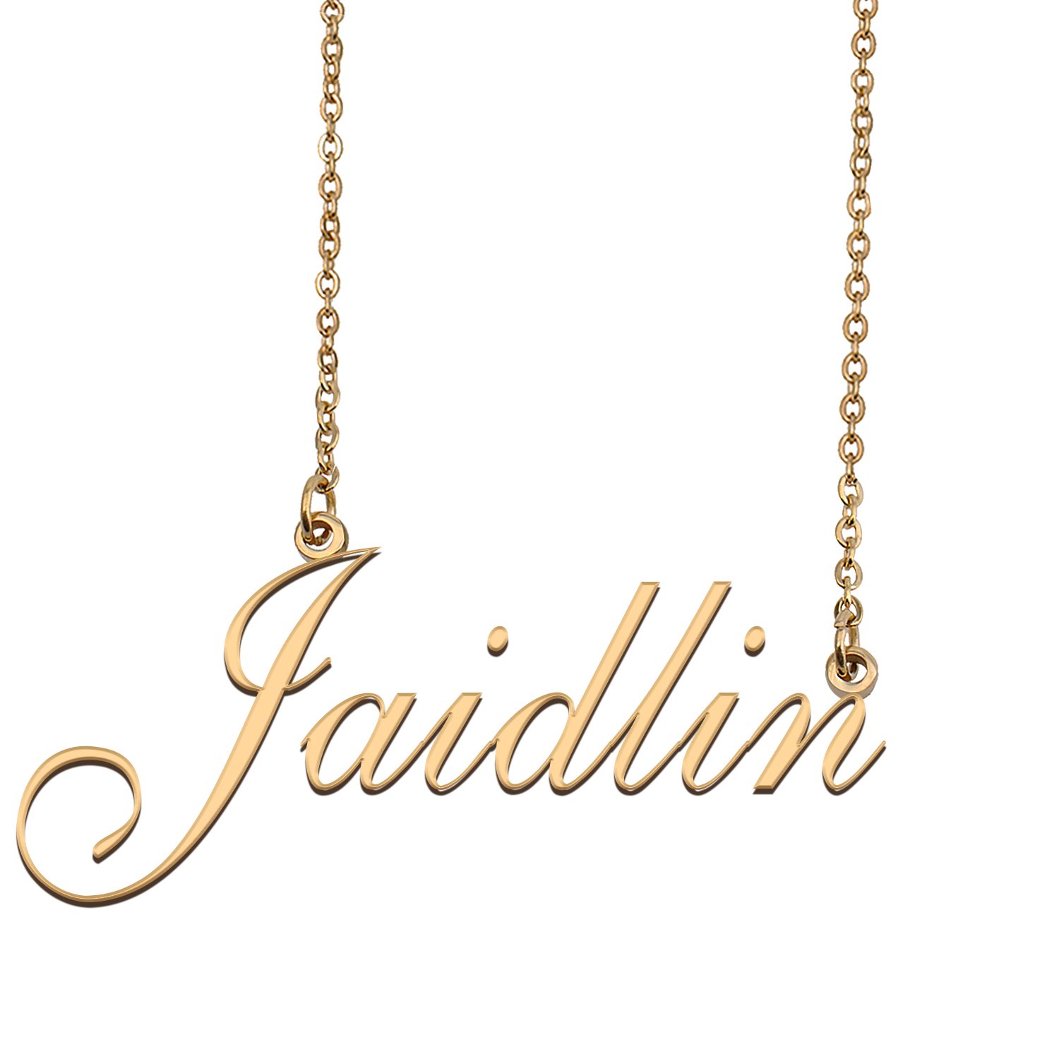 Personalized Custom 18k Gold Plated Any Name Necklace for Women Mahalee