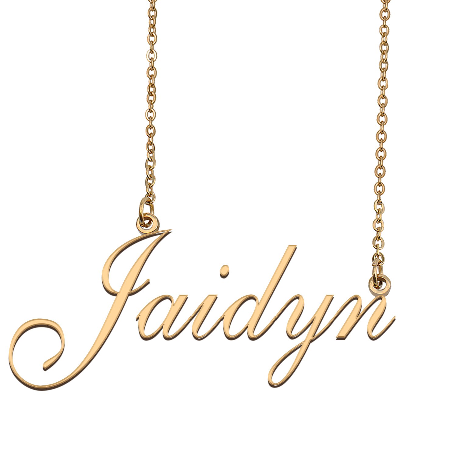 Personalized Custom 18k Gold Plated Any Name Necklace for Women Mahasin