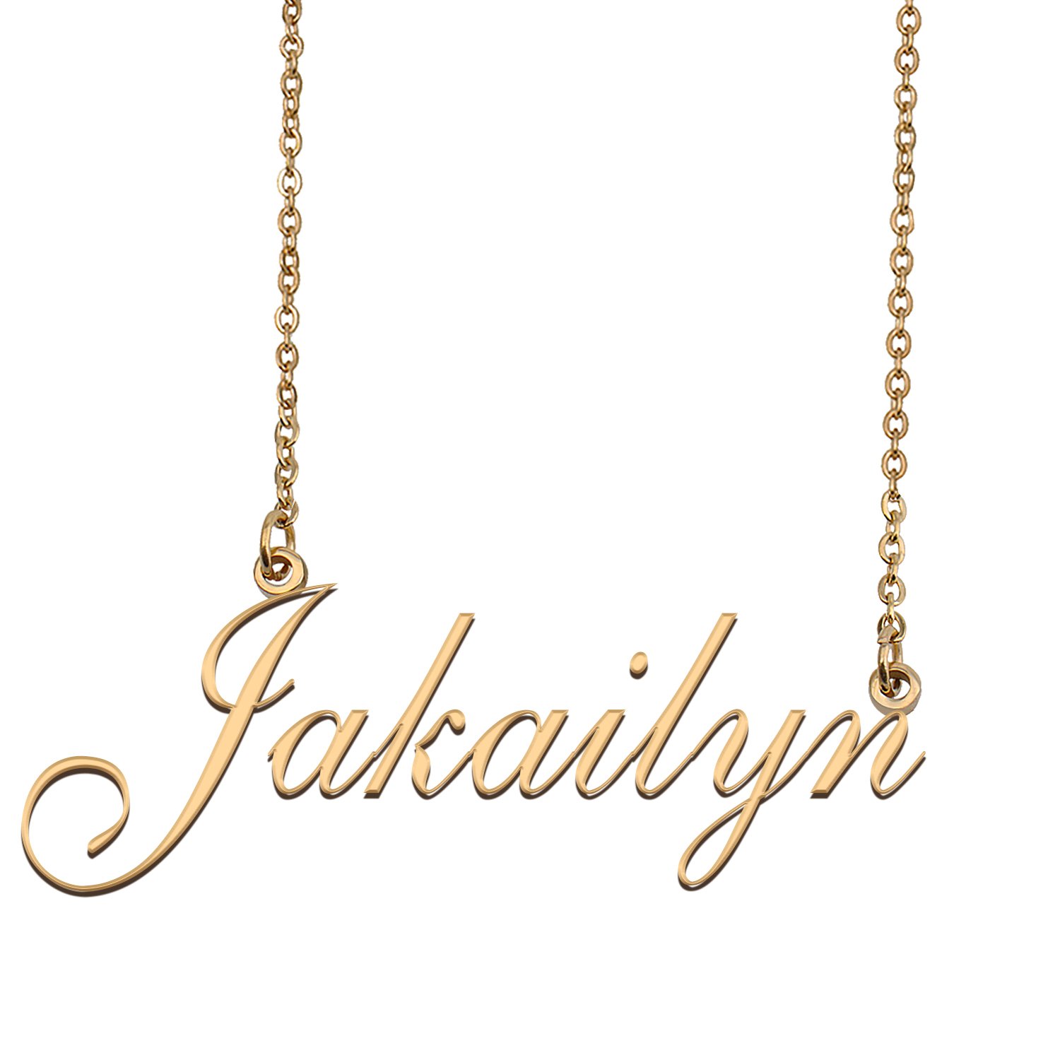 Personalized Custom 18k Gold Plated Any Name Necklace for Women Maive