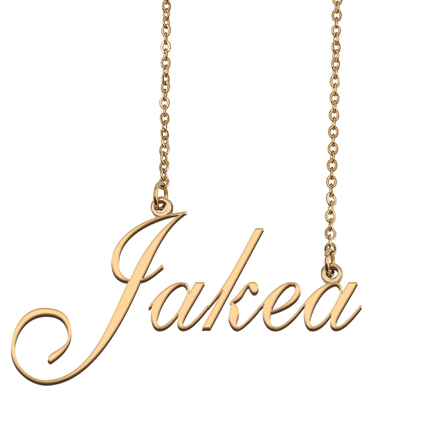 Personalized Custom 18k Gold Plated Any Name Necklace for Women Majesty