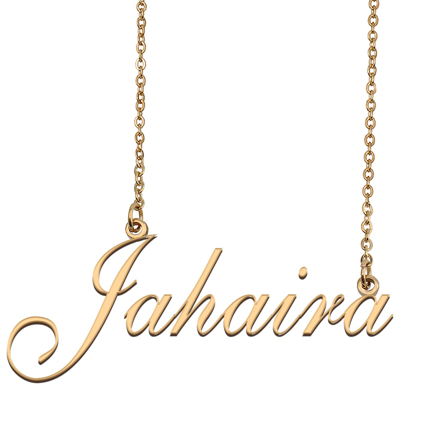 Personalized Custom 18k Gold Plated Any Name Necklace for Women Makaily