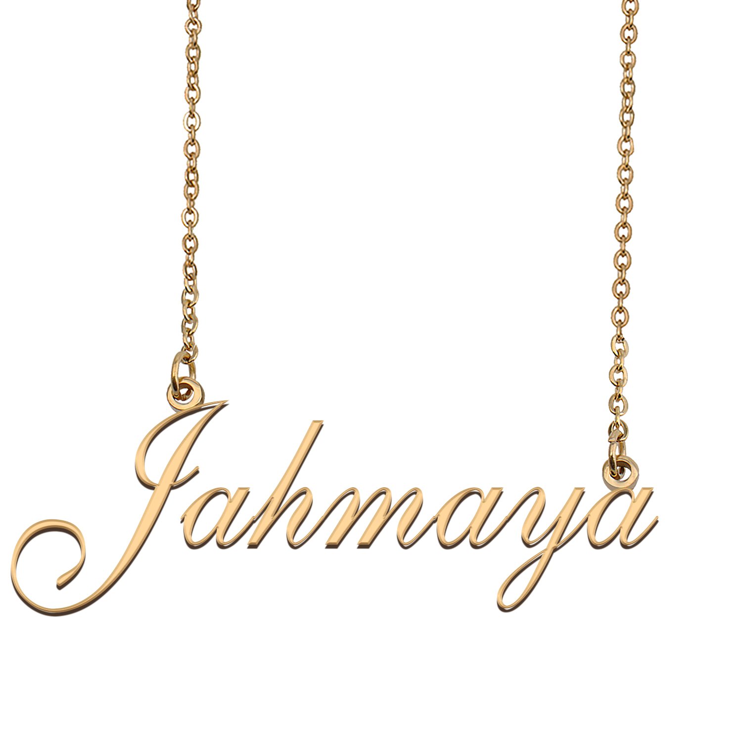 Personalized Custom 18k Gold Plated Any Name Necklace for Women Makeda