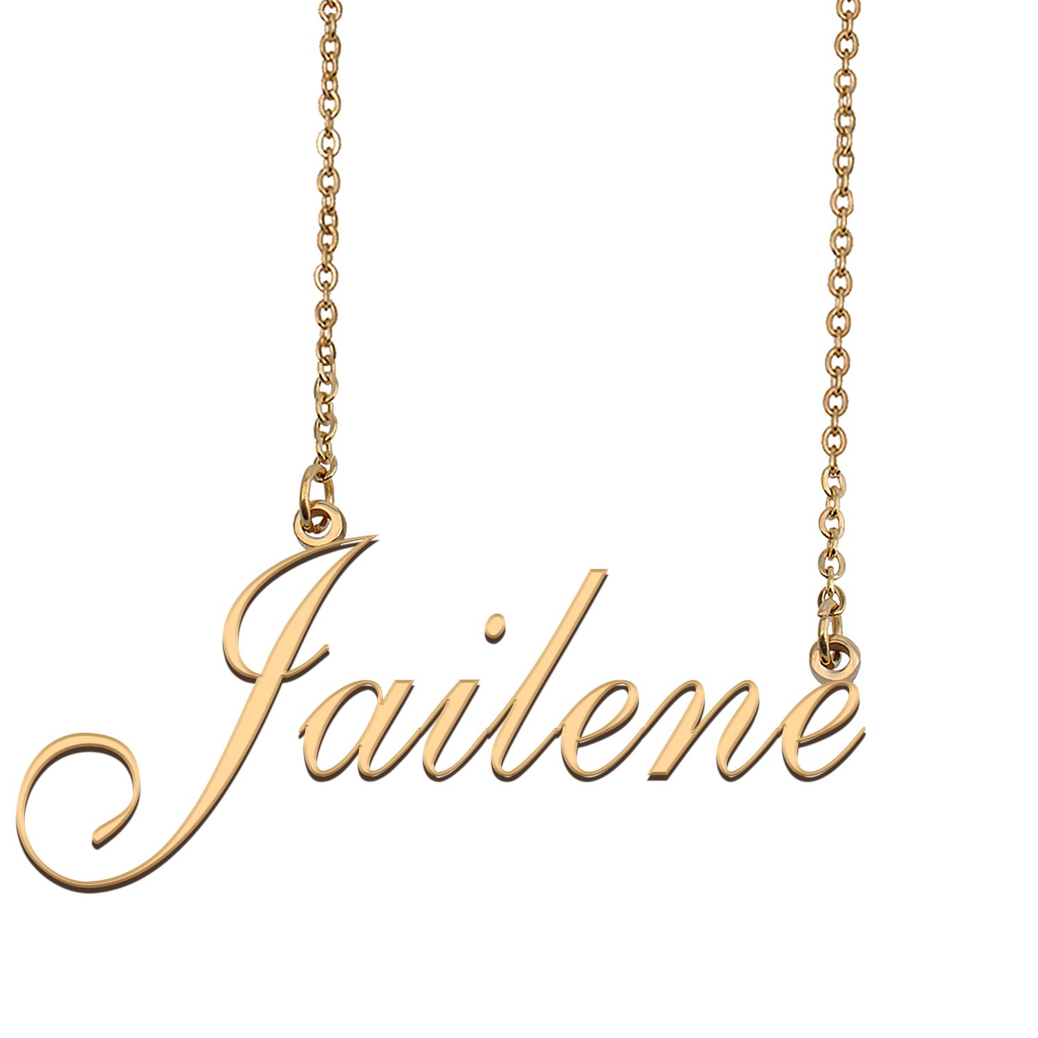 Personalized Custom 18k Gold Plated Any Name Necklace for Women Malakai