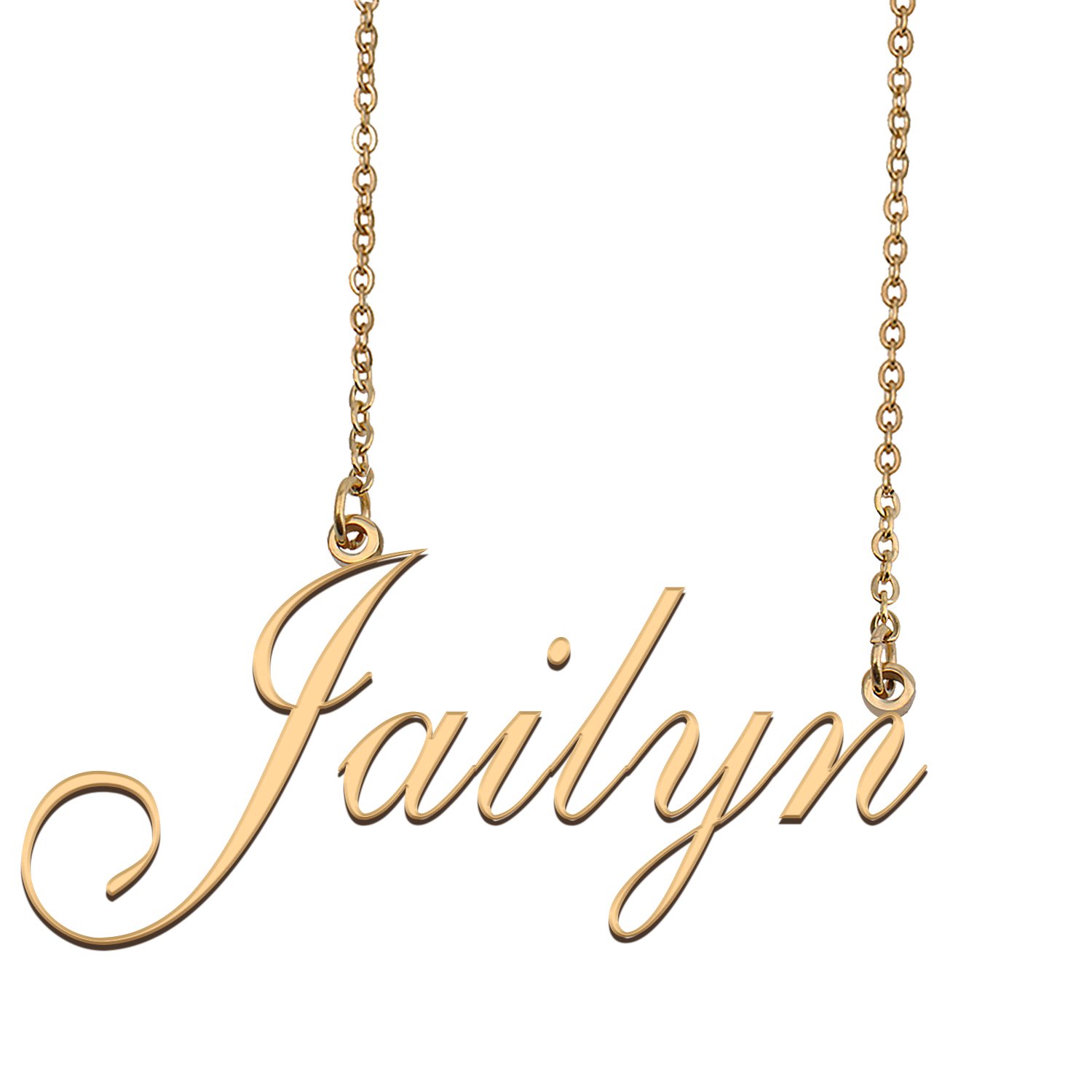 Personalized Custom 18k Gold Plated Any Name Necklace for Women Malani