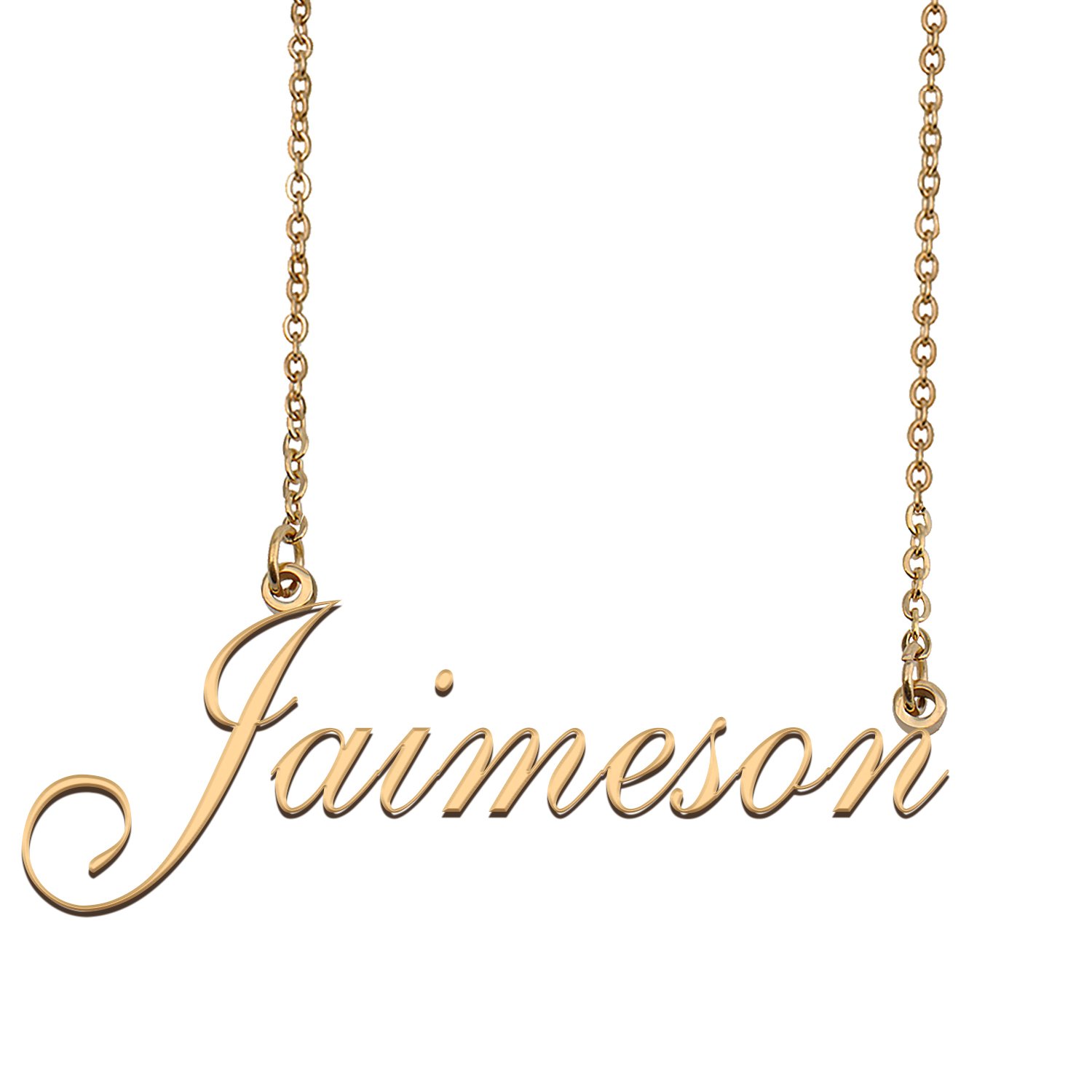 Personalized Custom 18k Gold Plated Any Name Necklace for Women Malaya