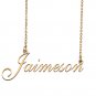 Personalized Custom 18k Gold Plated Any Name Necklace for Women Malaya