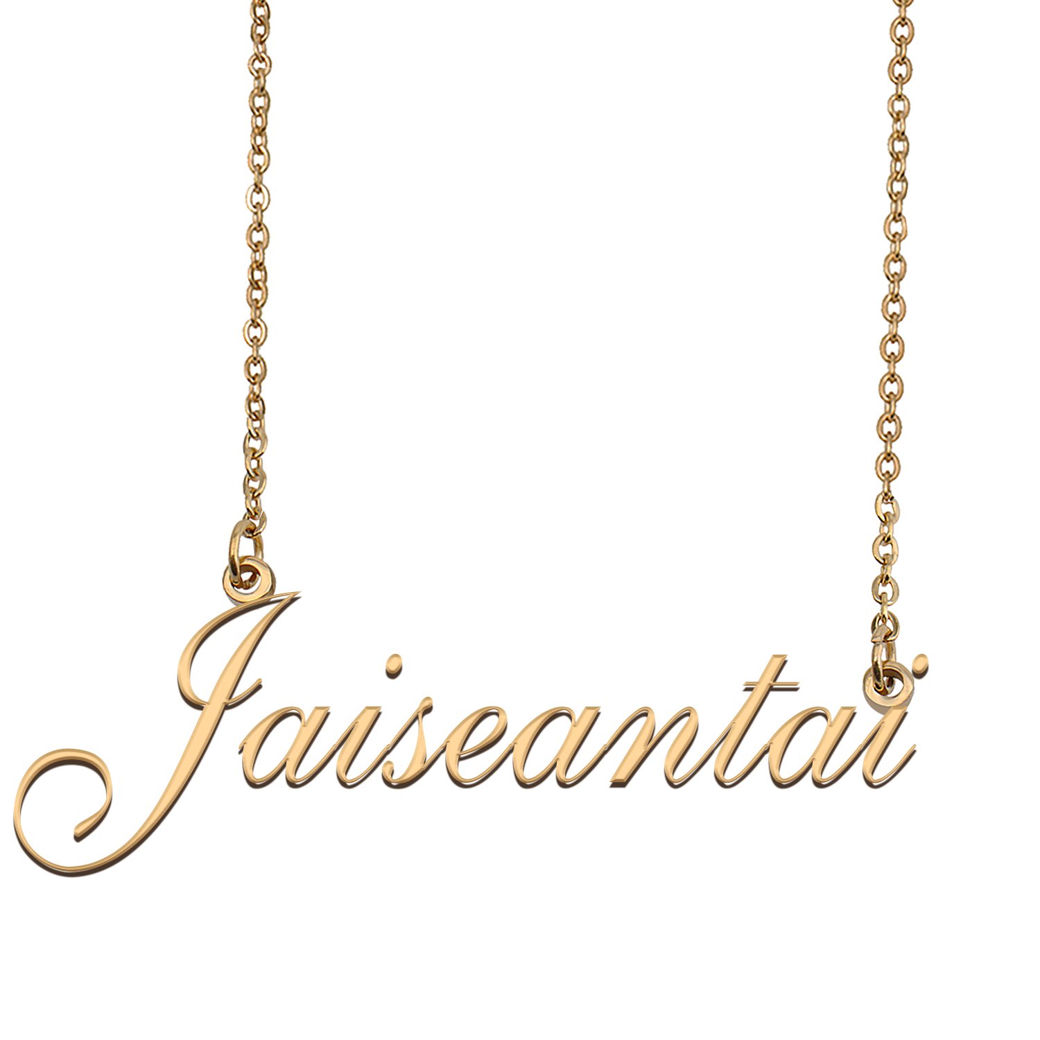 Personalized Custom 18k Gold Plated Any Name Necklace for Women Maleeq