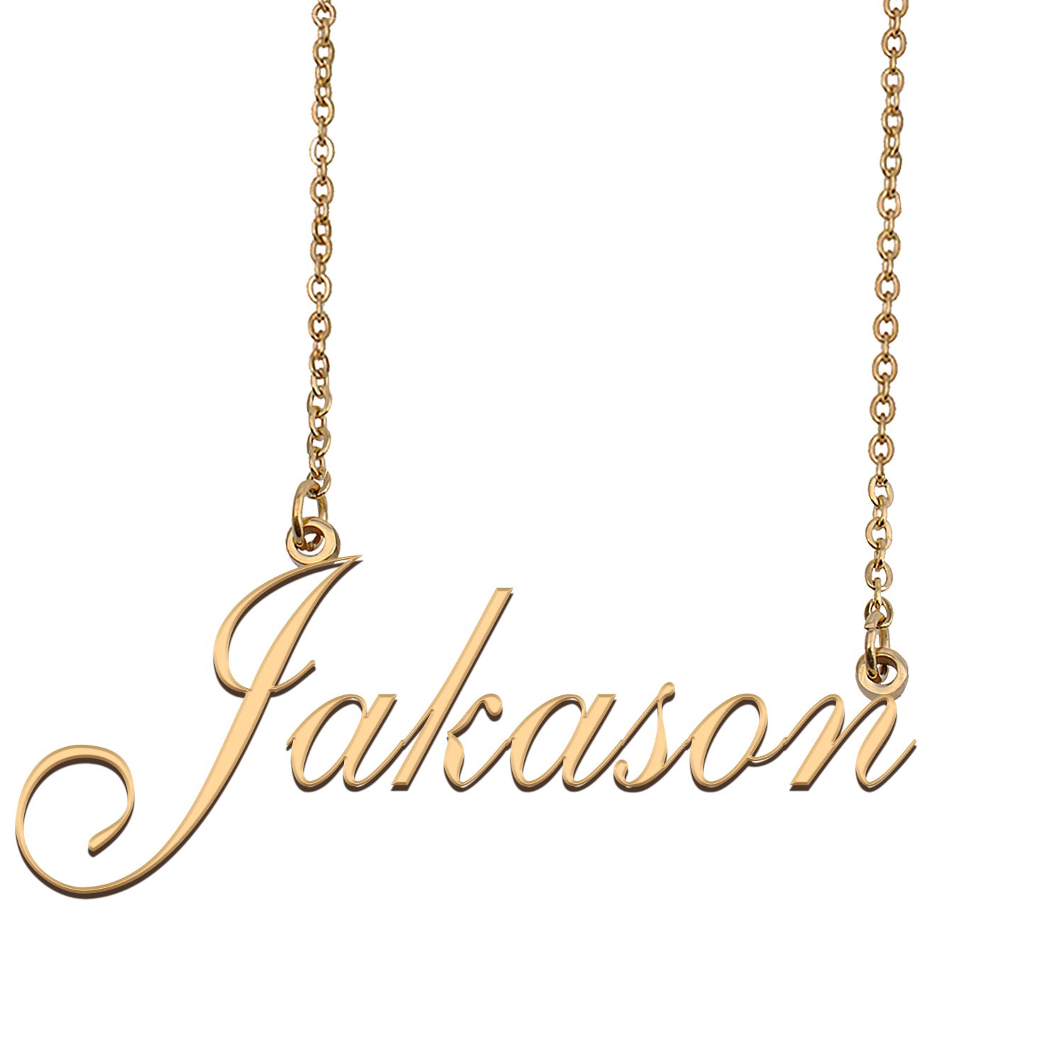 Personalized Custom 18k Gold Plated Any Name Necklace for Women Malerie