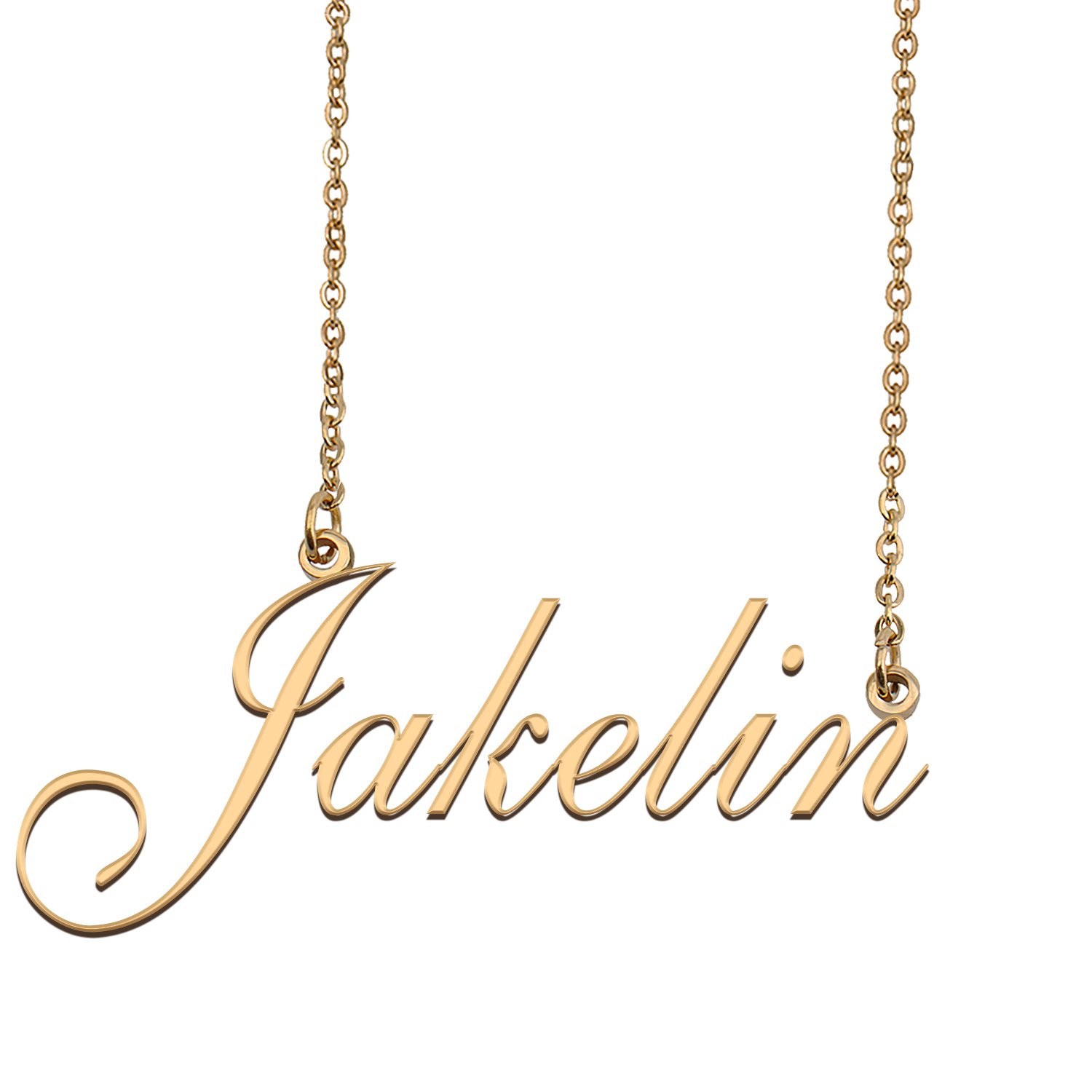 Personalized Custom 18k Gold Plated Any Name Necklace for Women Maliha