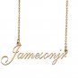 Personalized Custom 18k Gold Plated Any Name Necklace for Women Malik