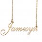 Personalized Custom 18k Gold Plated Any Name Necklace for Women Malika