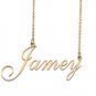 Personalized Custom 18k Gold Plated Any Name Necklace for Women Malikiya