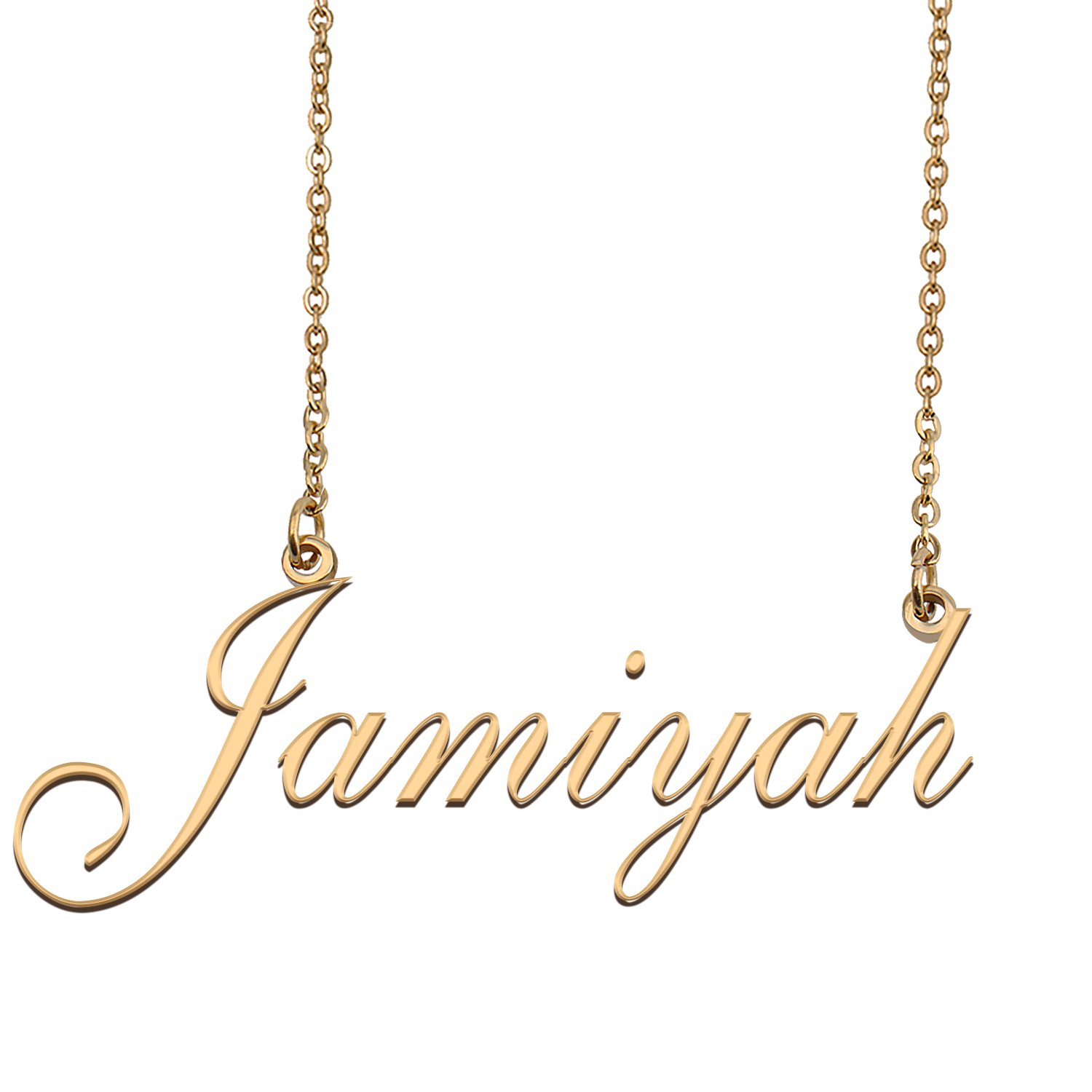 Personalized Custom 18k Gold Plated Any Name Necklace for Women Mamahawk