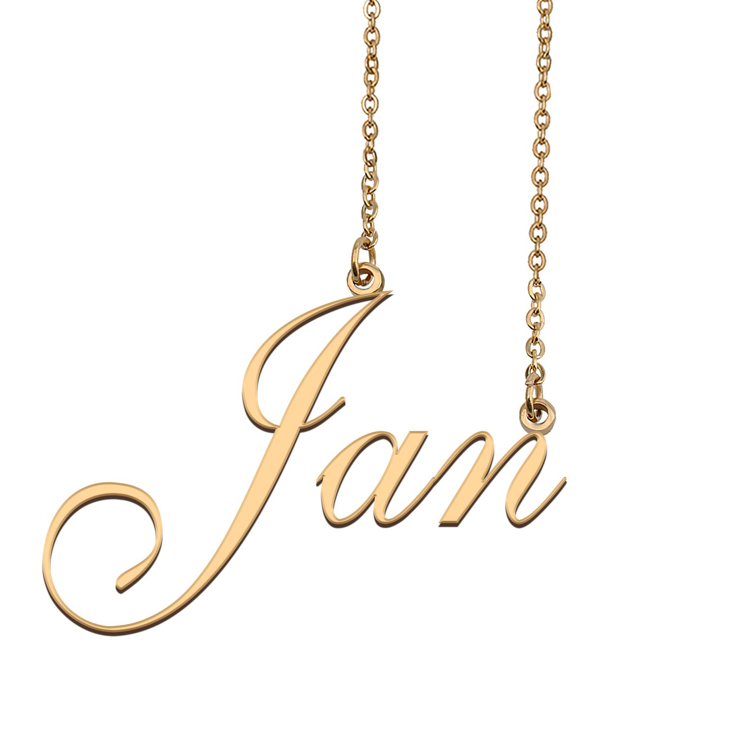 Personalized Custom 18k Gold Plated Any Name Necklace for Women Mamina
