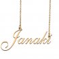 Personalized Custom 18k Gold Plated Any Name Necklace for Women Manchester