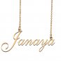 Personalized Custom 18k Gold Plated Any Name Necklace for Women Mandy