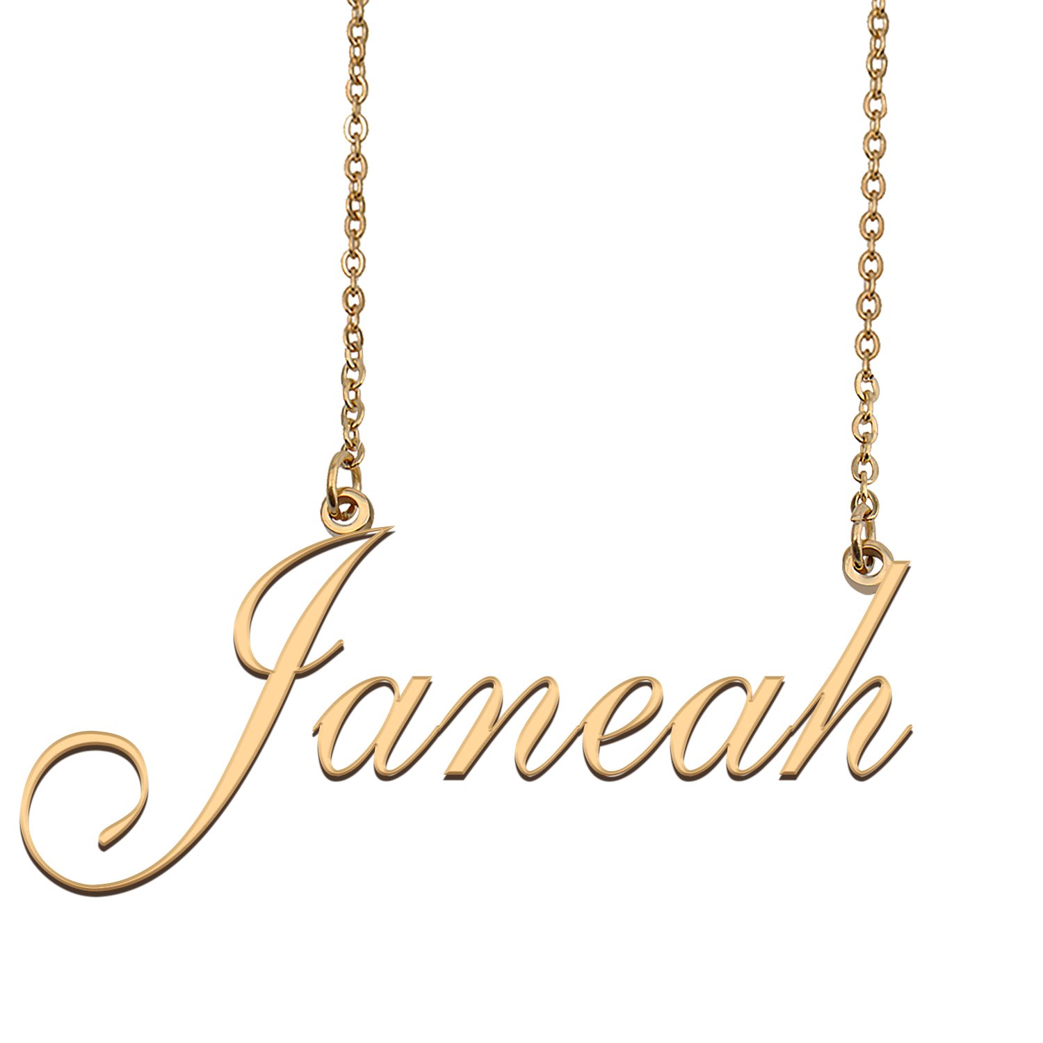 Personalized Custom 18k Gold Plated Any Name Necklace for Women Maniyah