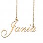 Personalized Custom 18k Gold Plated Any Name Necklace for Women Marcel