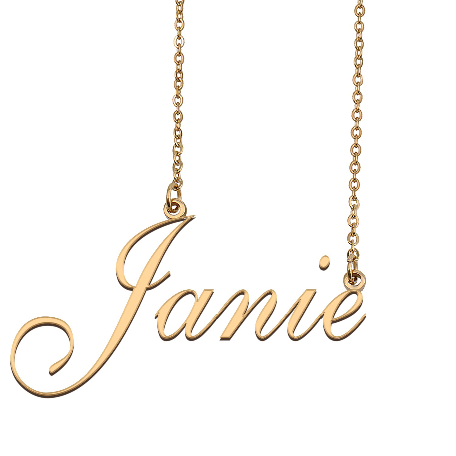 Personalized Custom 18k Gold Plated Any Name Necklace for Women Marcell