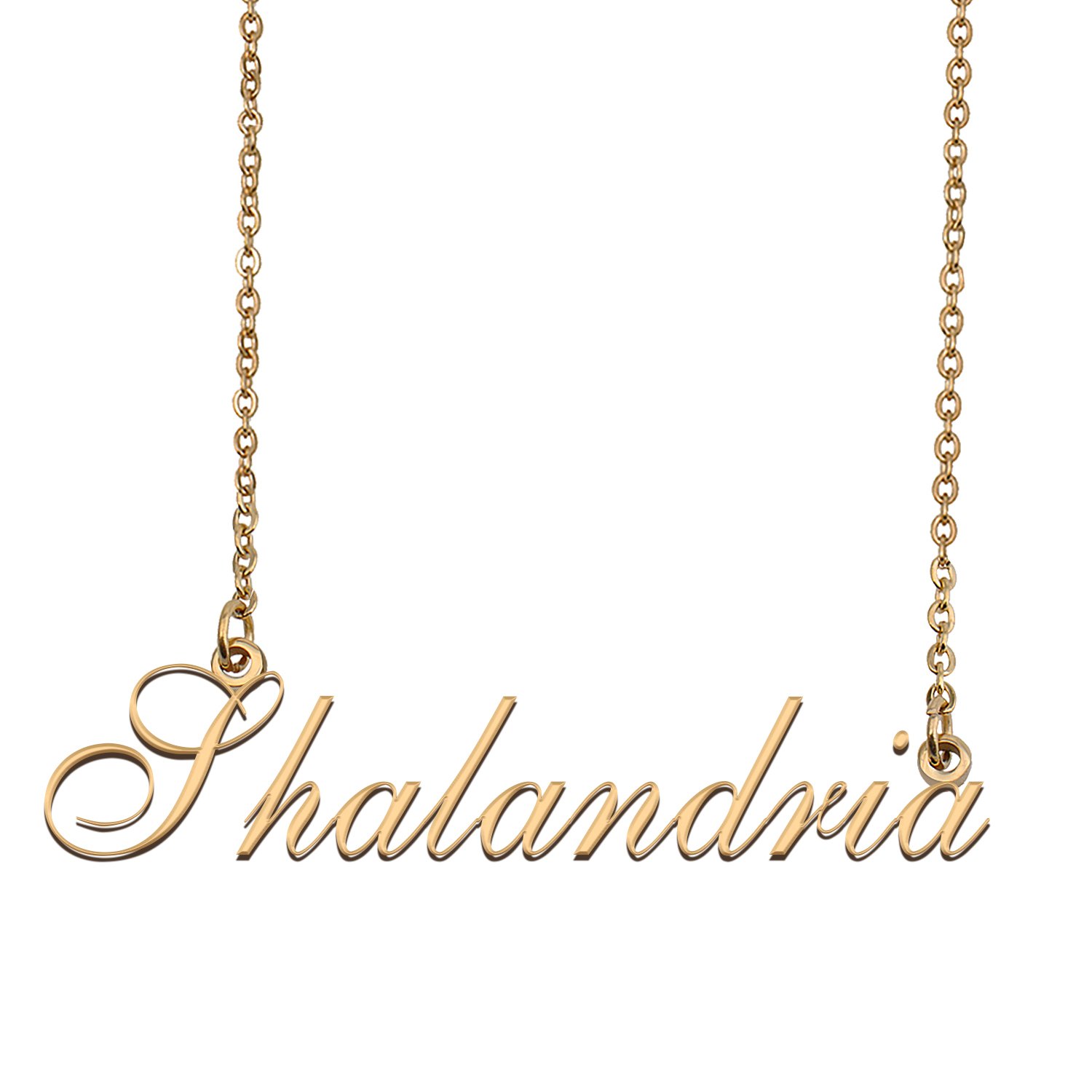 Custom Made Delicate Any Name Necklace for Mother Girlfriend Shalandria