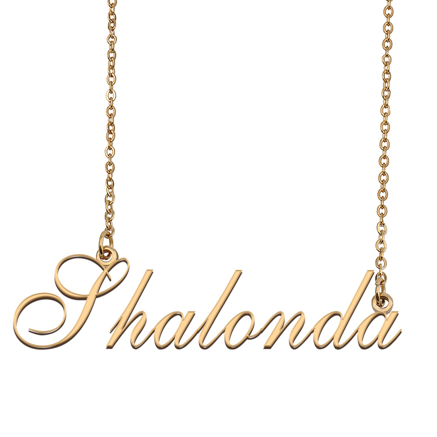 Custom Made Delicate Any Name Necklace for Mother Girlfriend Shalonda