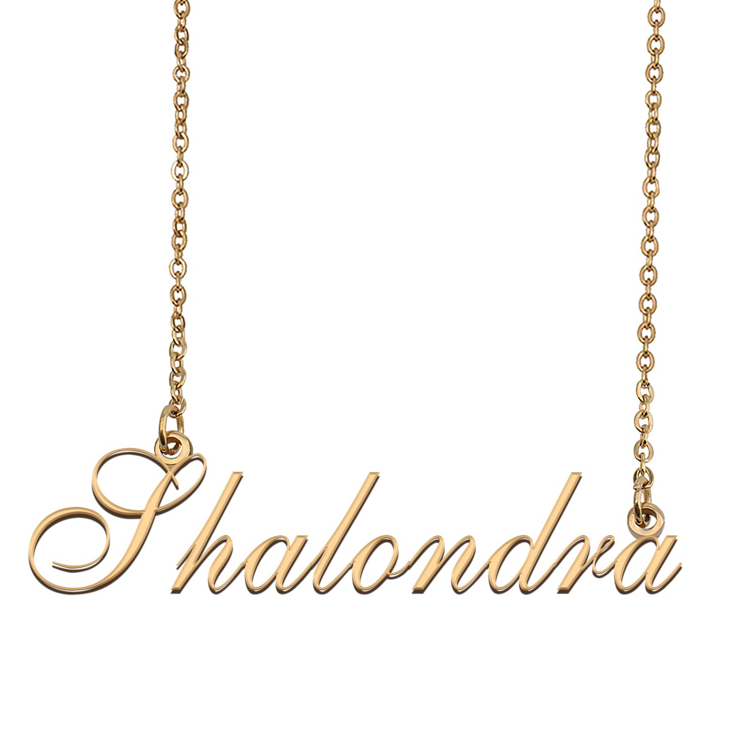 Custom Made Delicate Any Name Necklace for Mother Girlfriend Shalondra