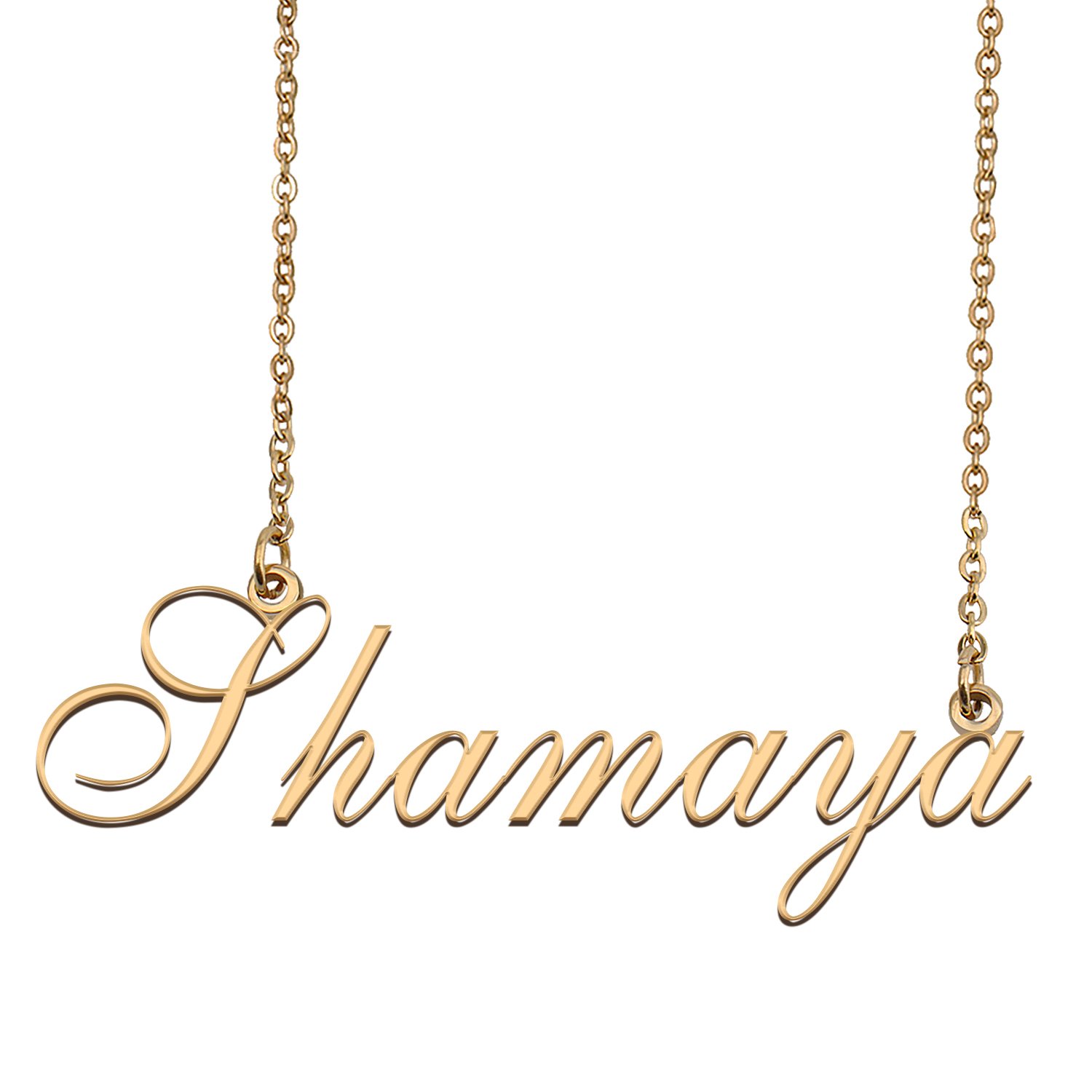 Custom Made Delicate Any Name Necklace for Mother Girlfriend Shamaya