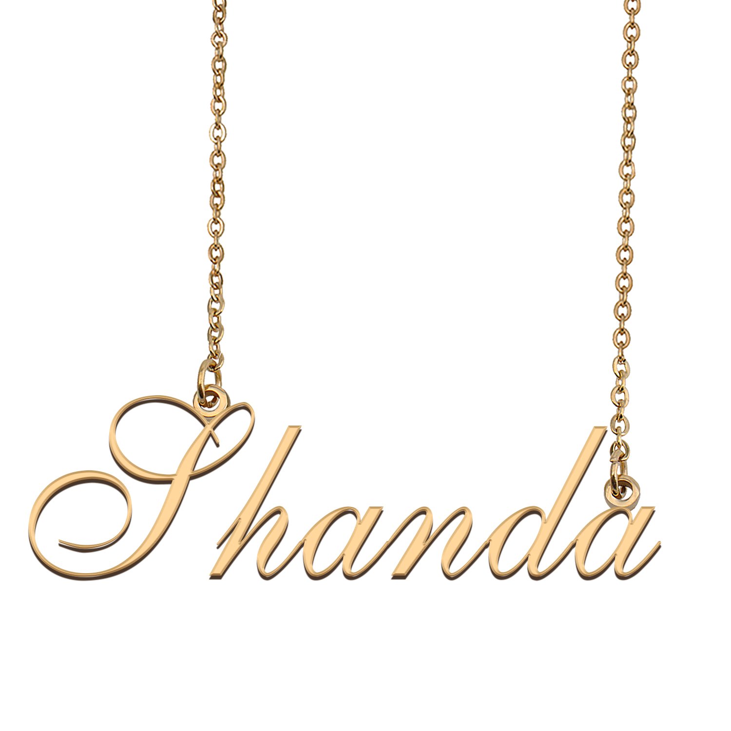 Custom Made Delicate Any Name Necklace for Mother Girlfriend Shanda