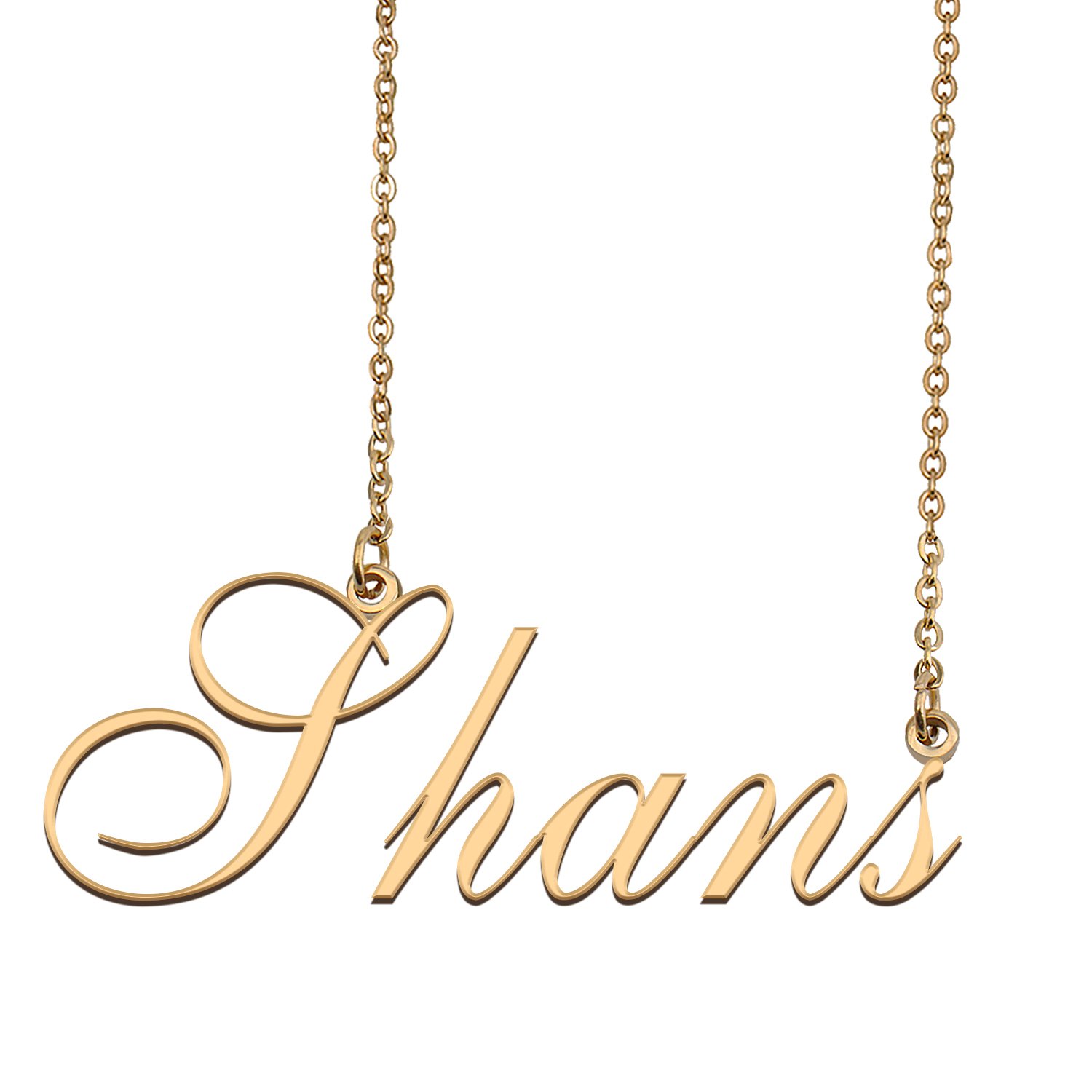 Custom Made Delicate Any Name Necklace for Mother Girlfriend Shans
