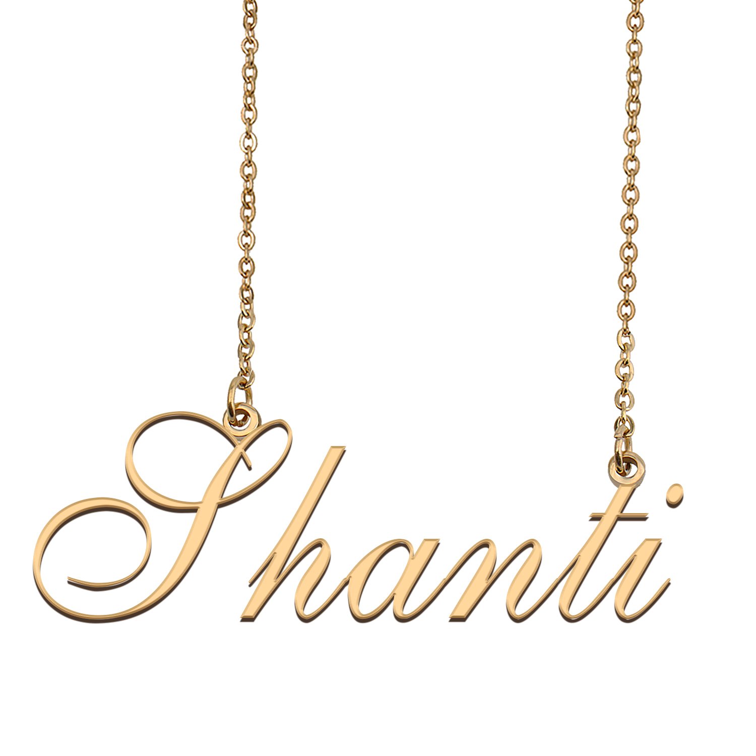 Custom Made Delicate Any Name Necklace for Mother Girlfriend Shanti