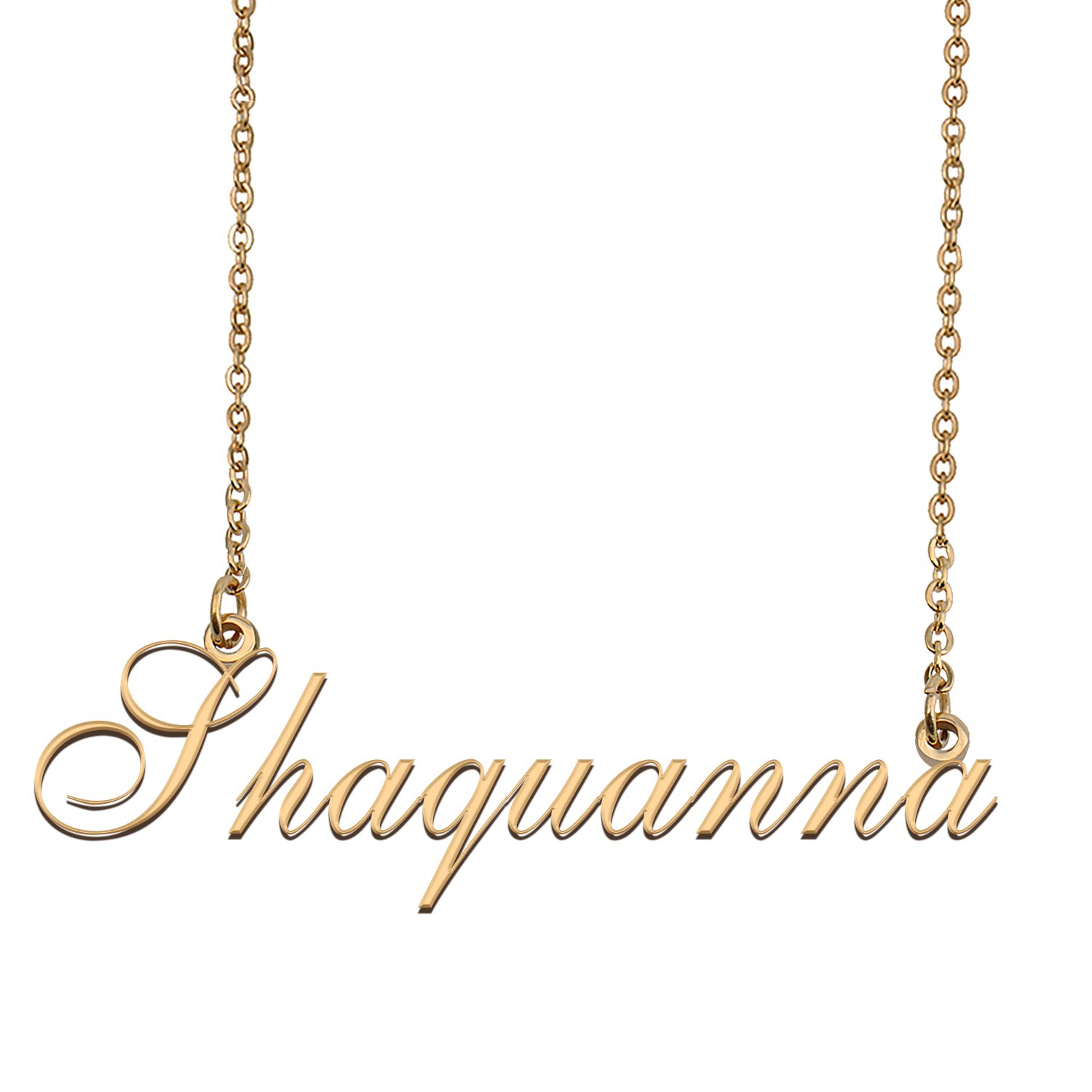 Custom Made Delicate Any Name Necklace for Mother Girlfriend Shaquanna