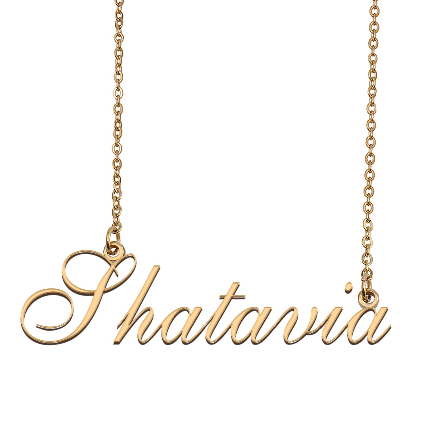 Custom Made Delicate Any Name Necklace for Mother Girlfriend Shatavia