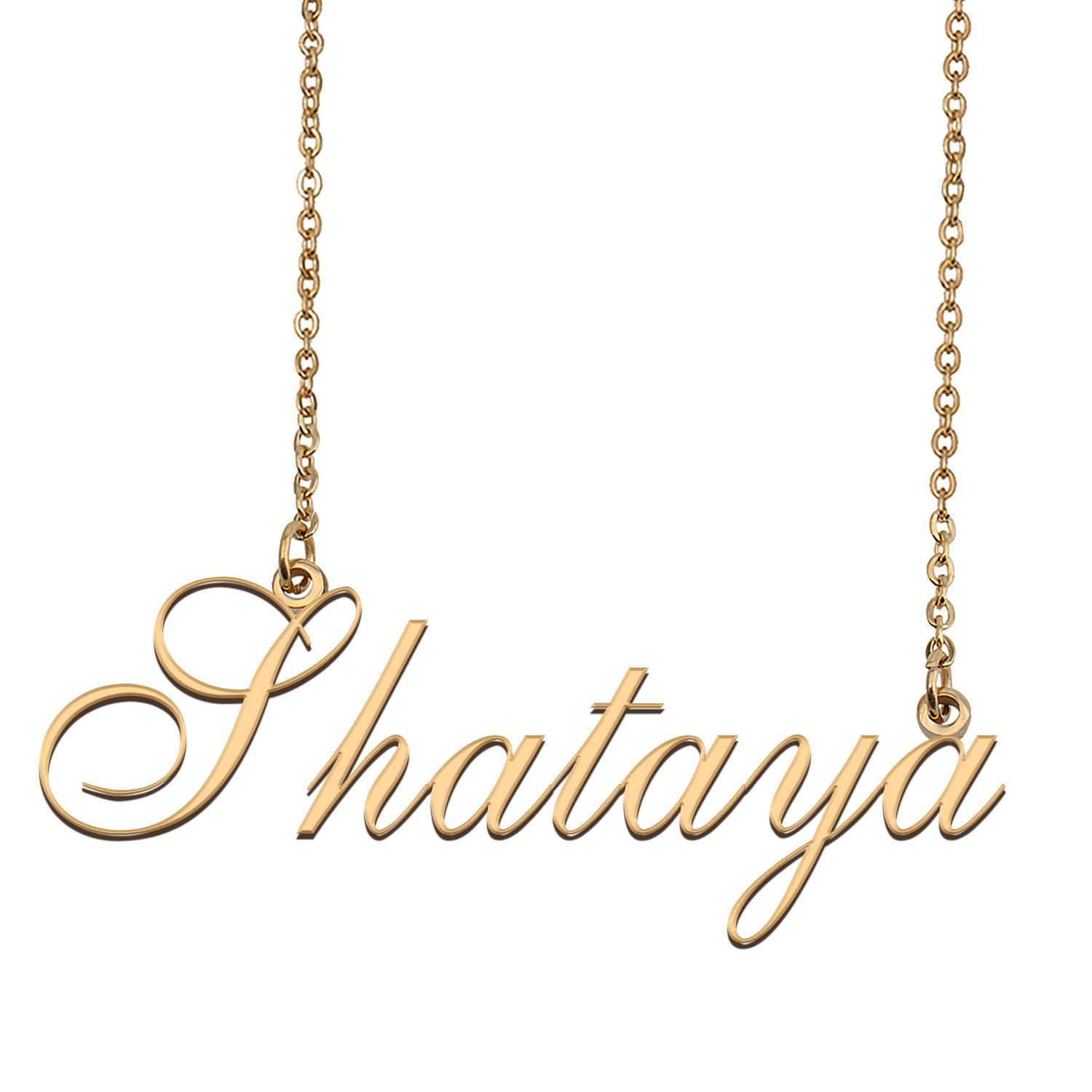 Custom Made Delicate Any Name Necklace for Mother Girlfriend Shataya