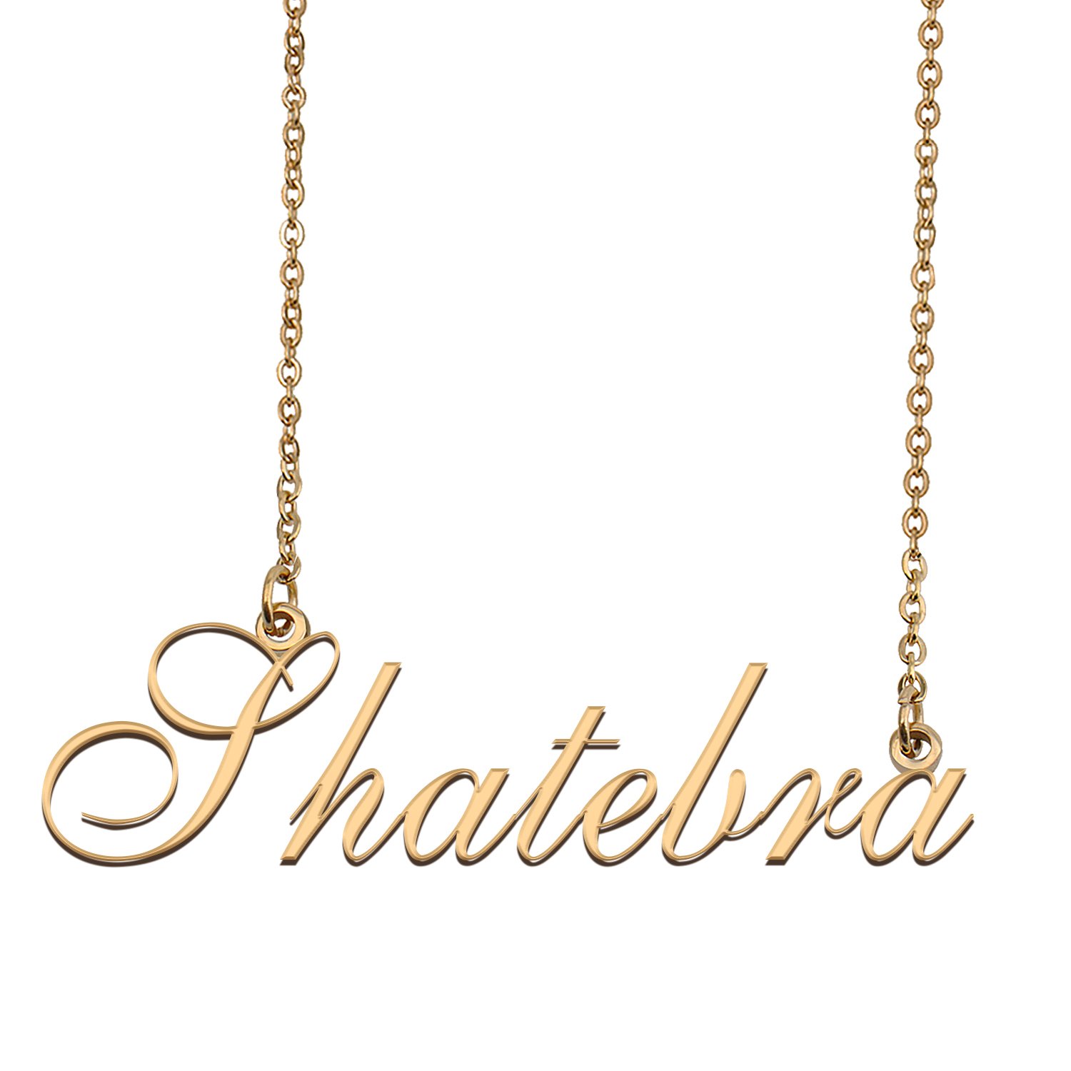 Custom Made Delicate Any Name Necklace for Mother Girlfriend Shatebra