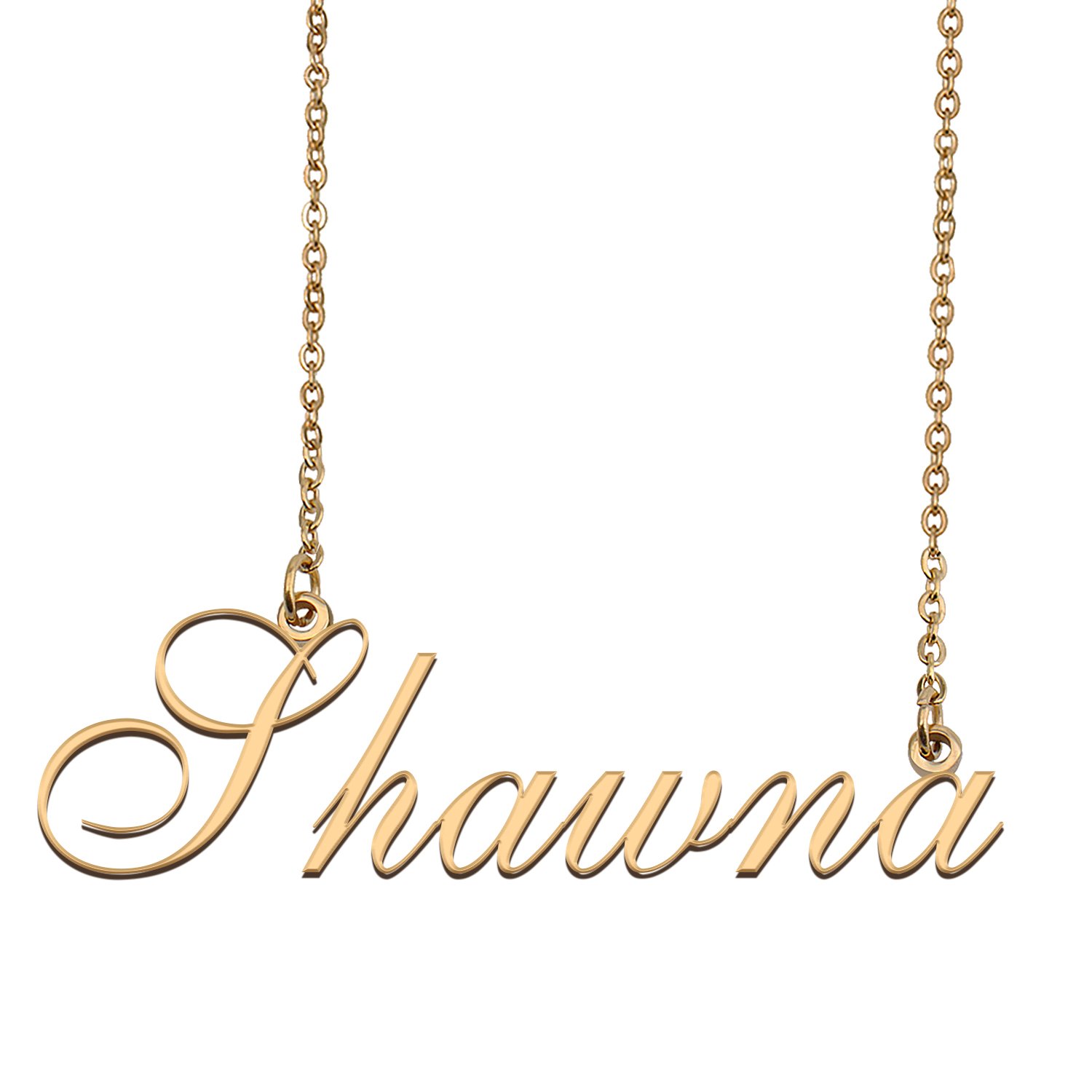 Custom Made Delicate Any Name Necklace for Mother Girlfriend Shawna