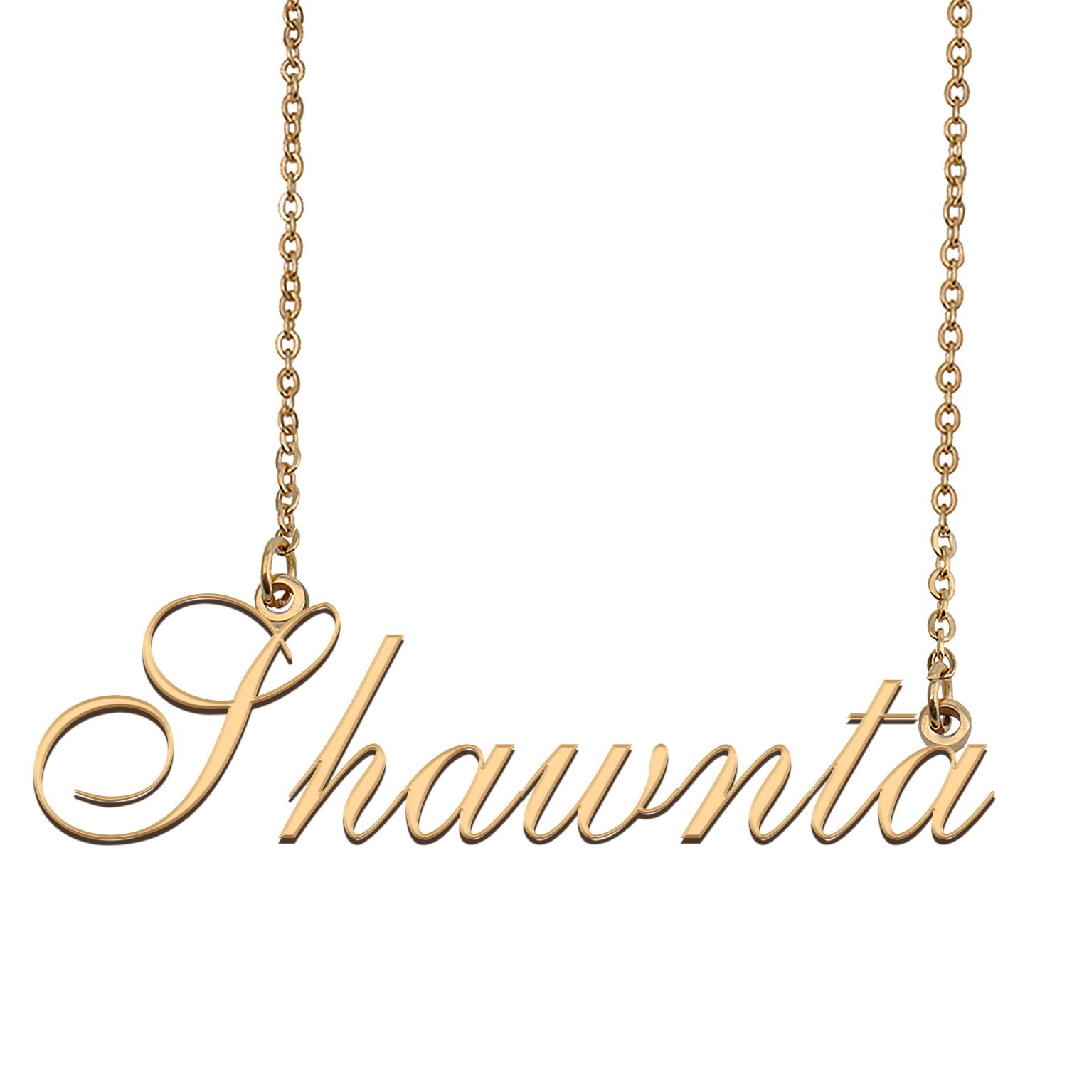 Custom Made Delicate Any Name Necklace for Mother Girlfriend Shawnta